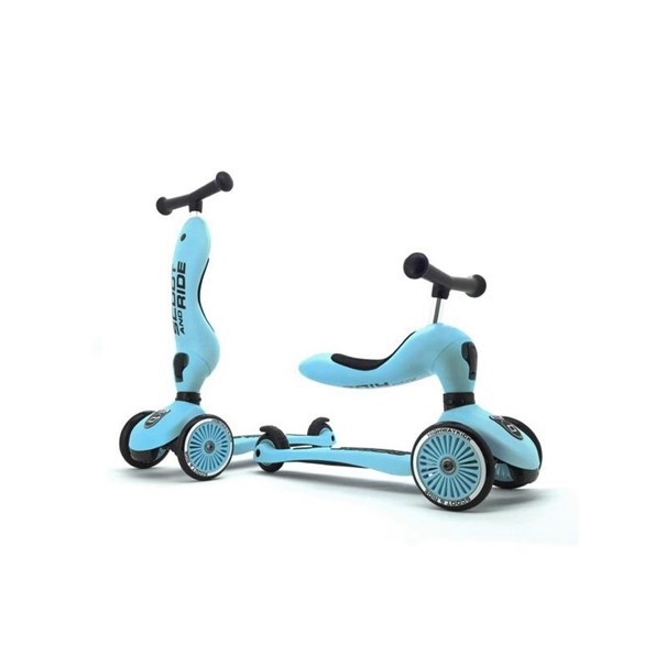 Scoot and Ride Highwaykick 1 Cabrio Roller hellblau