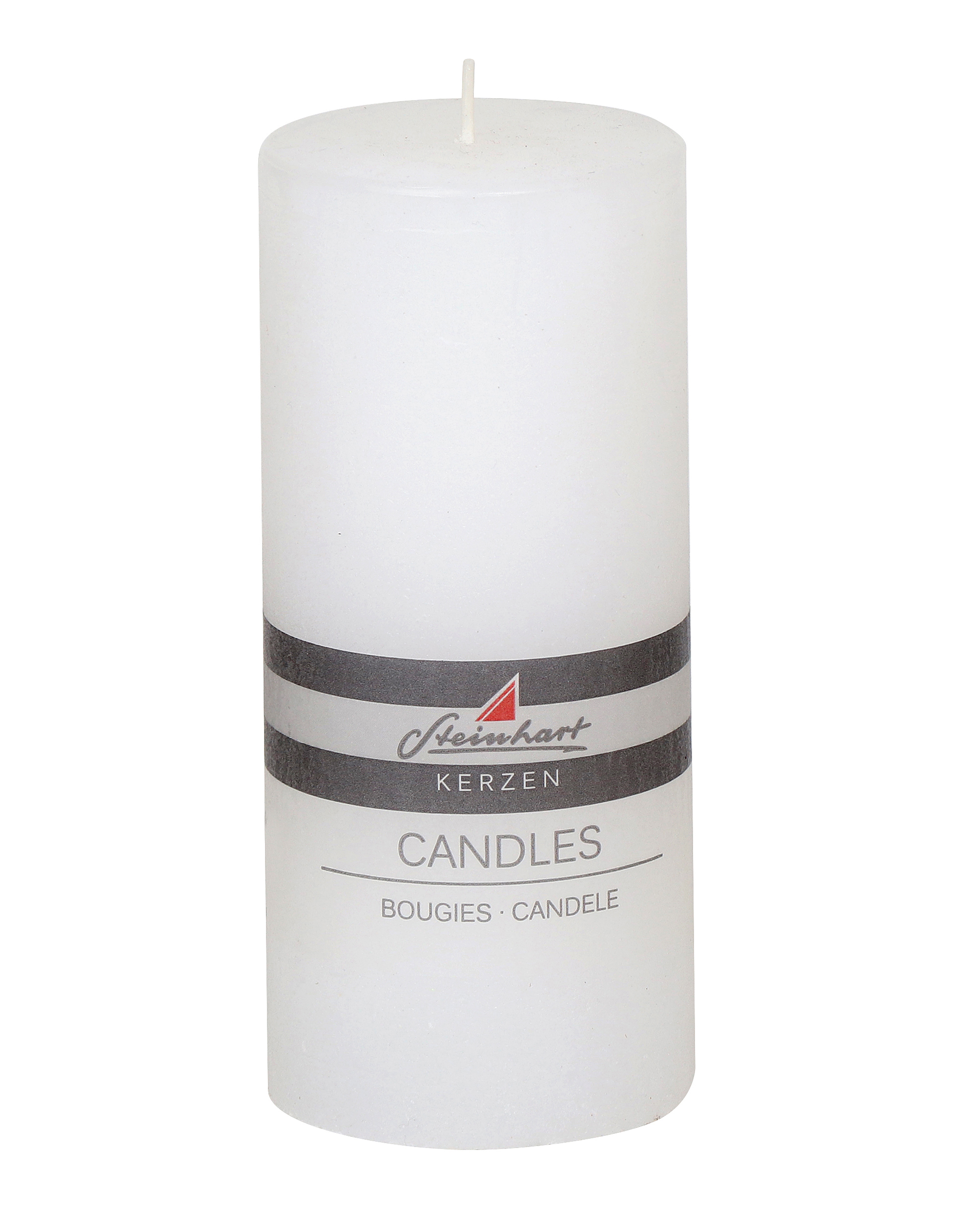 Candela brina di cera bianca