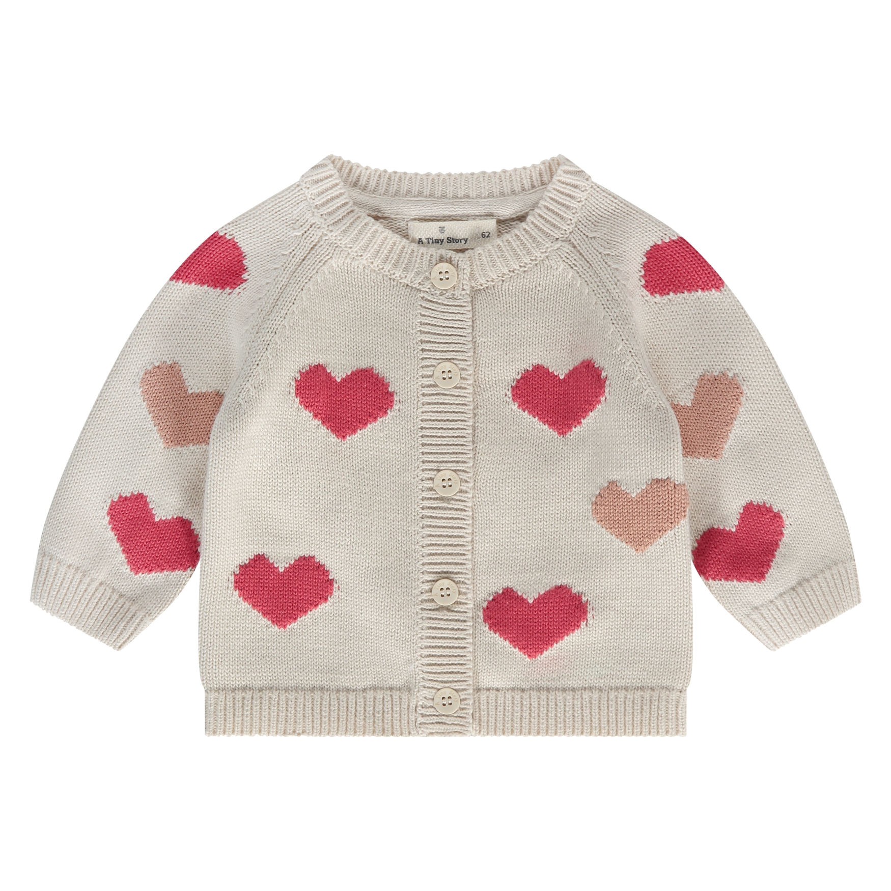Strickjacke Babyface weiß Baumwolle
