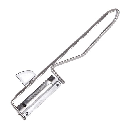 Pelatore universale in acciaio inox argento
