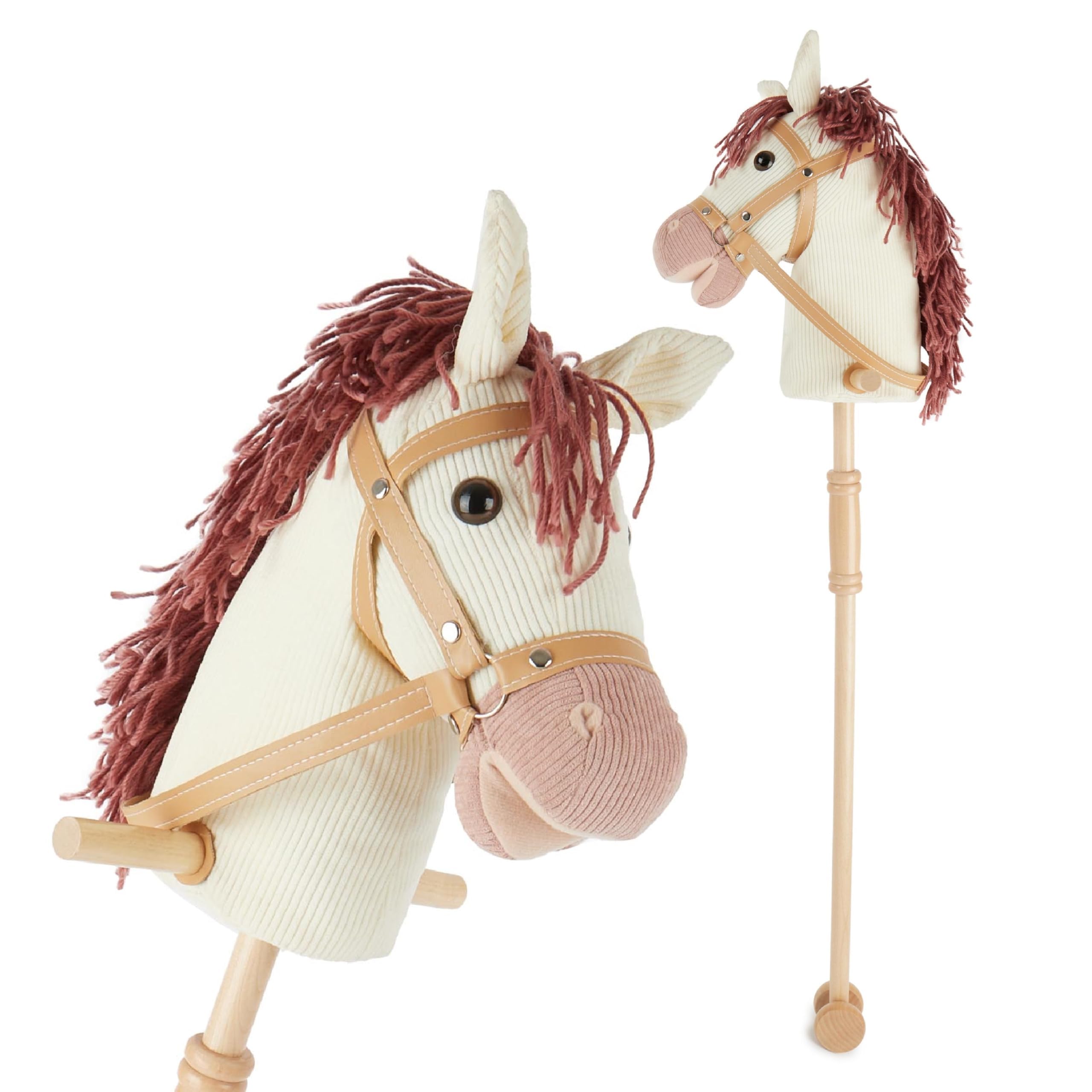 Cavallo da tiro Polistirolo poliestere bianco