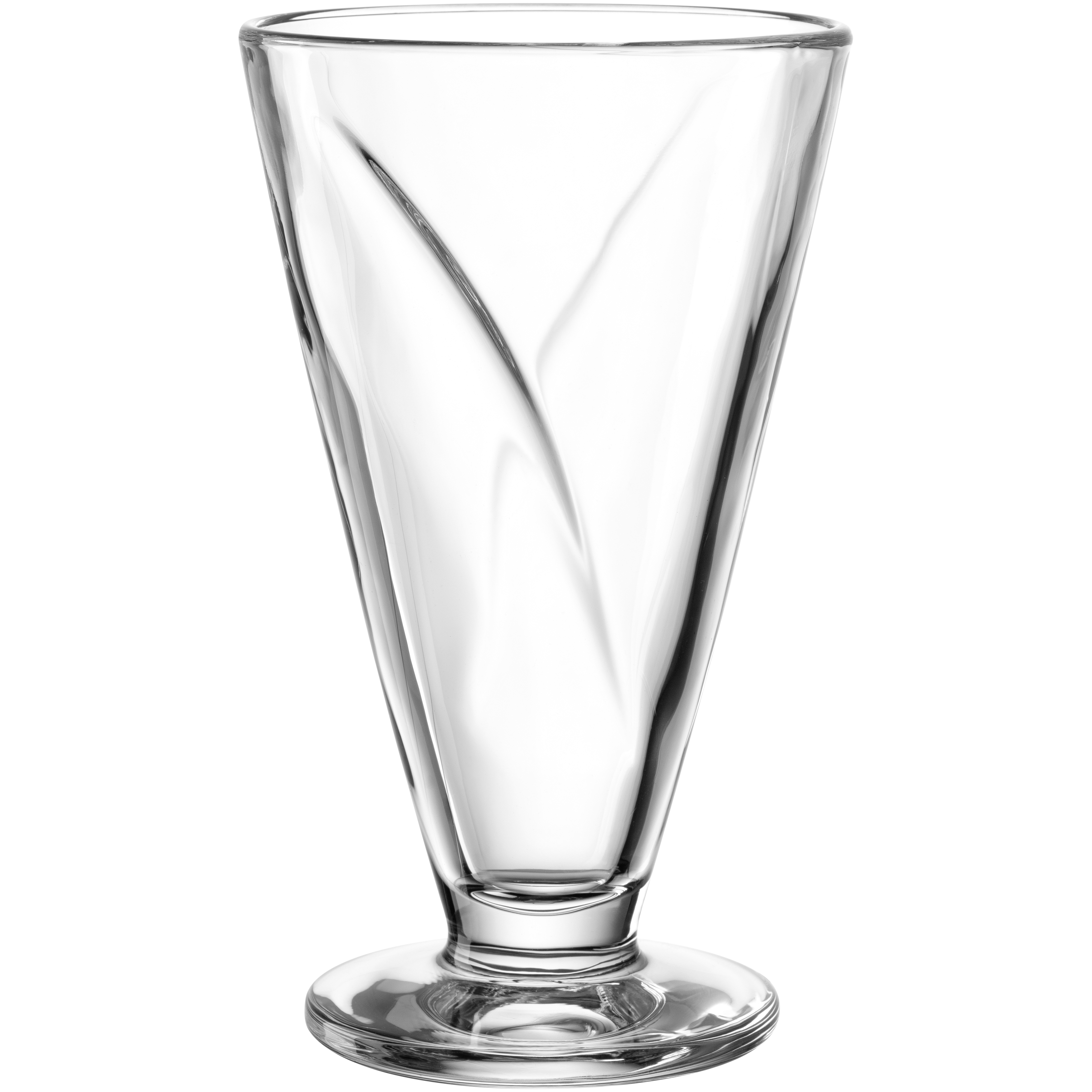 Schale Cono transparent Glas