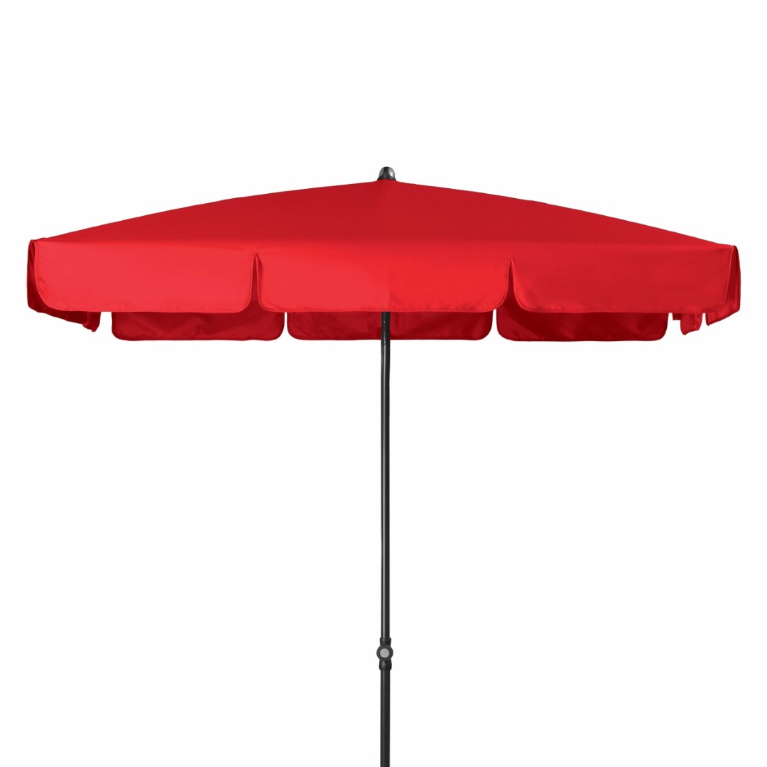 Outdoor Sonnenschirm Sunline rot Stoff