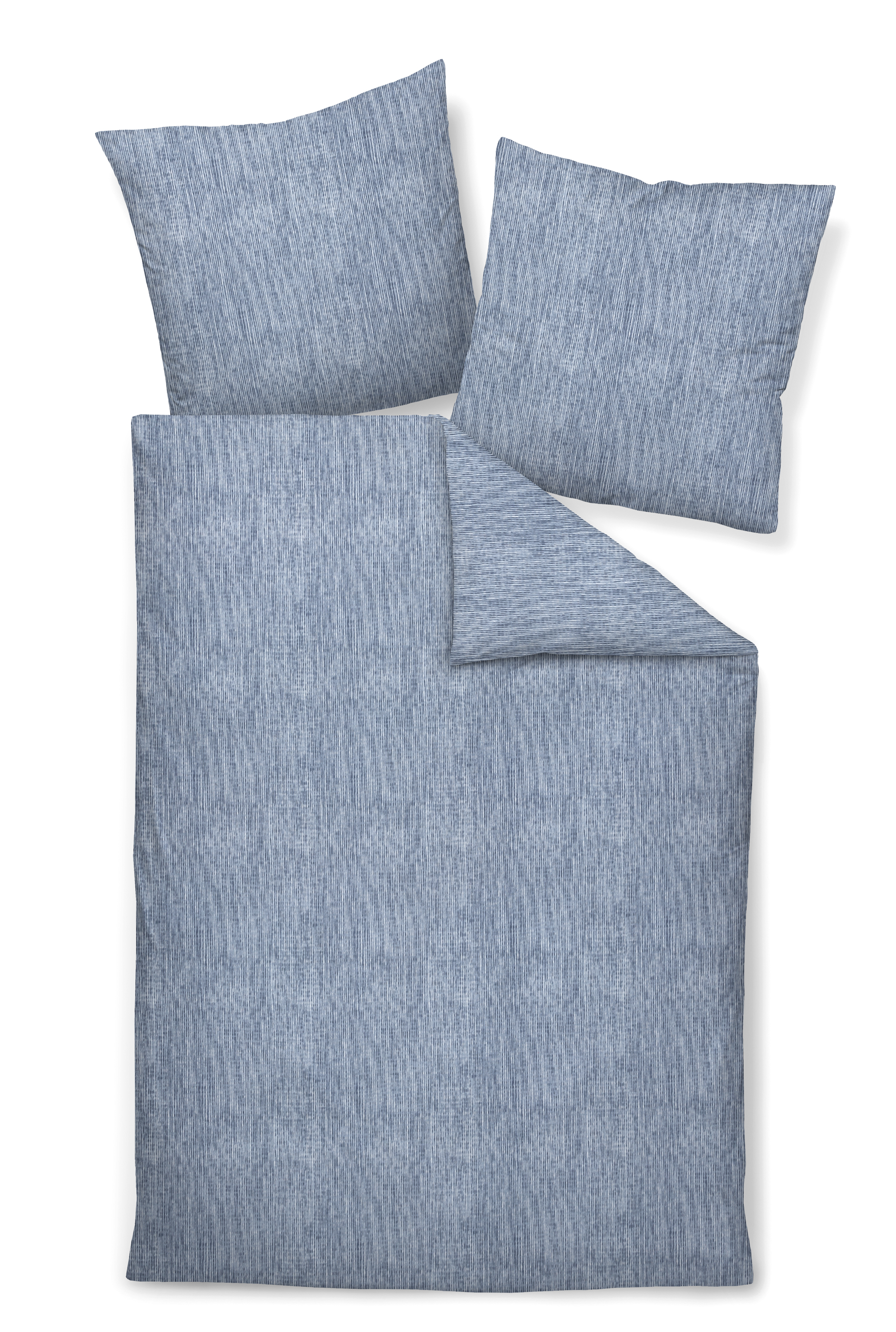 Biancheria da letto CORTINA blu in morbido cotone