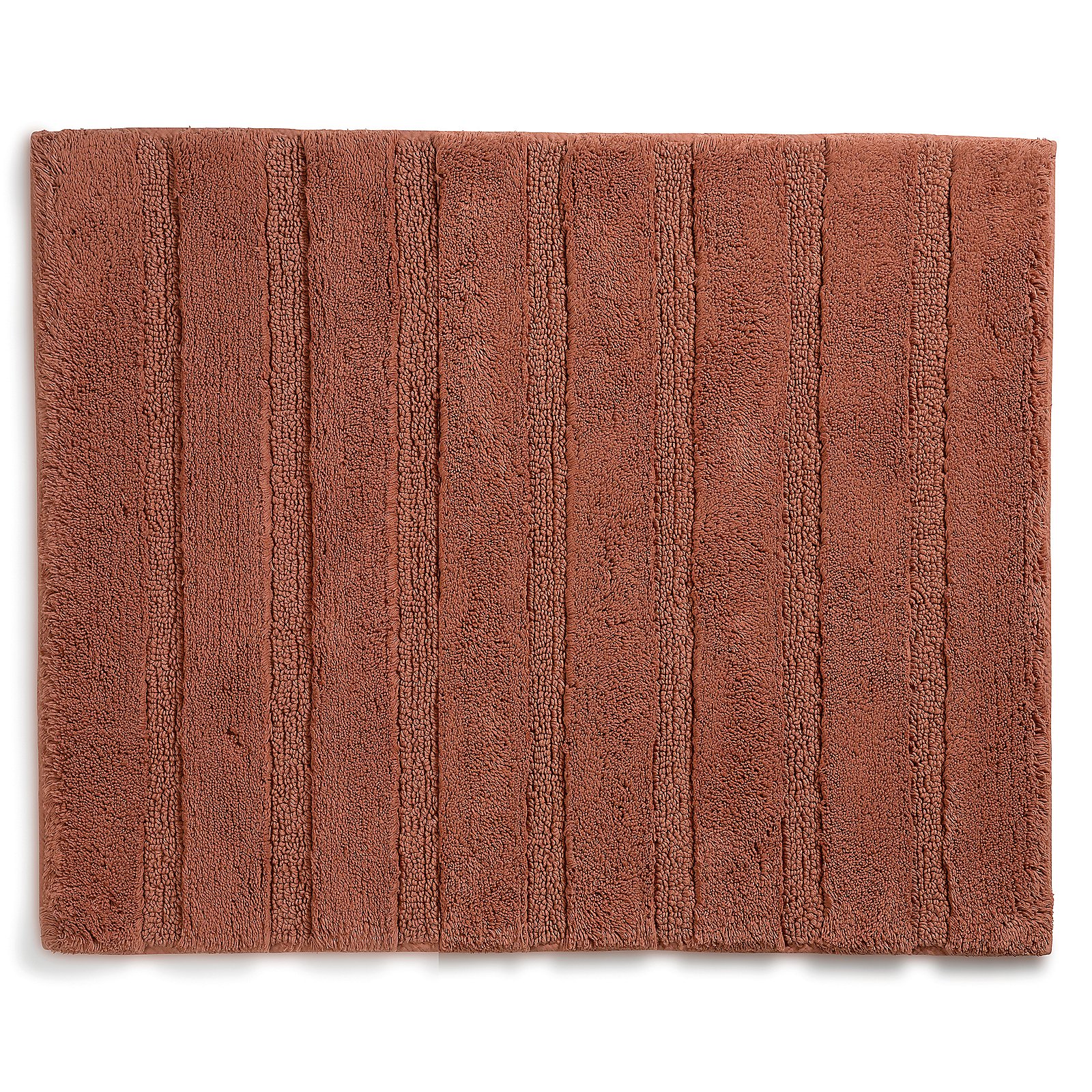 Badematte Megan terra 100% Baumwolle
