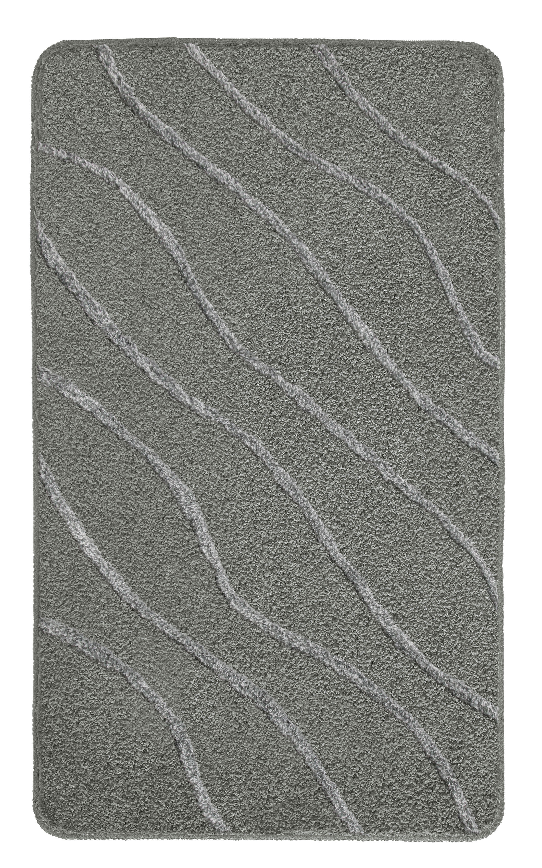 Badteppich Tram anthrazit Polyacryl