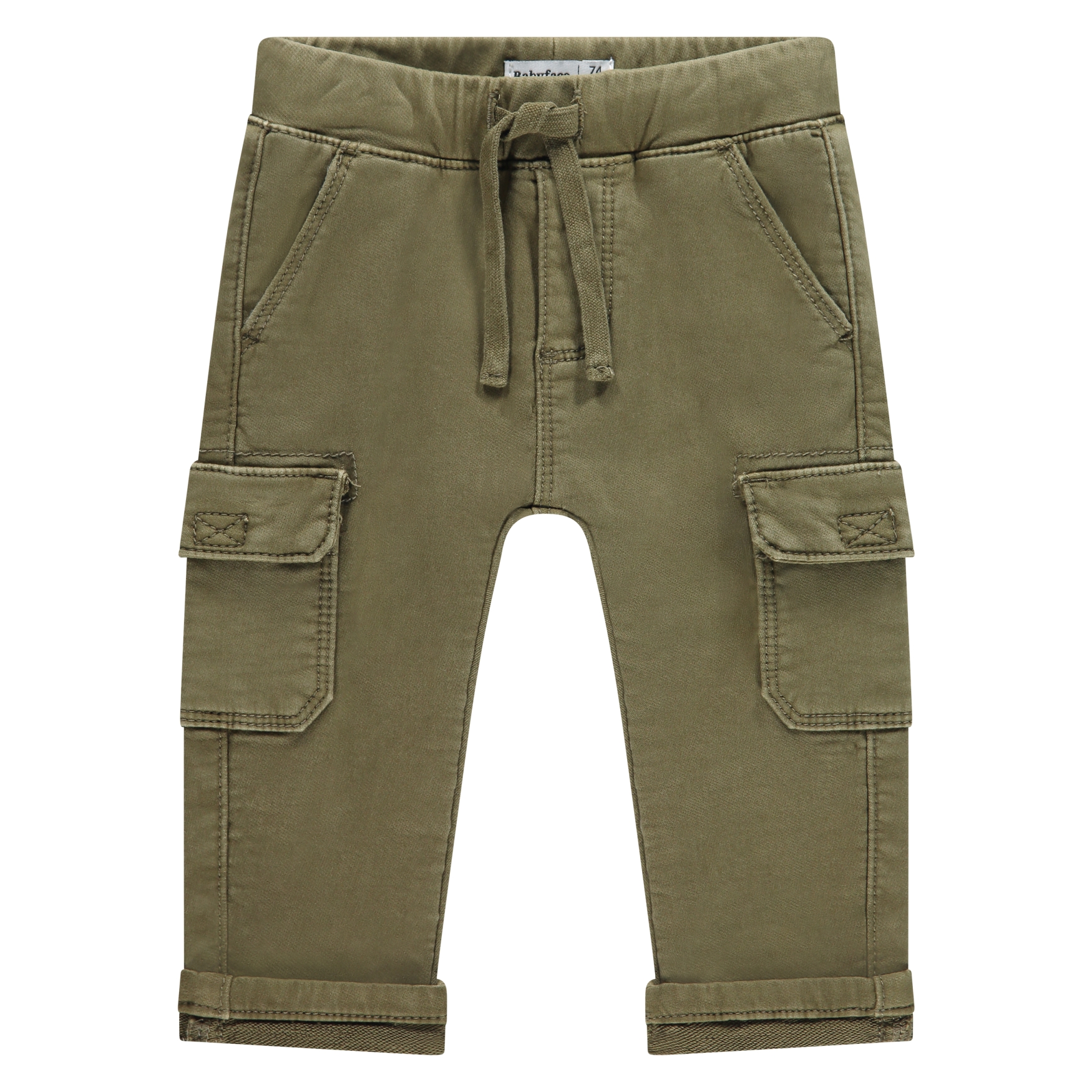 Hose Boys Babyface grün cotton elastane