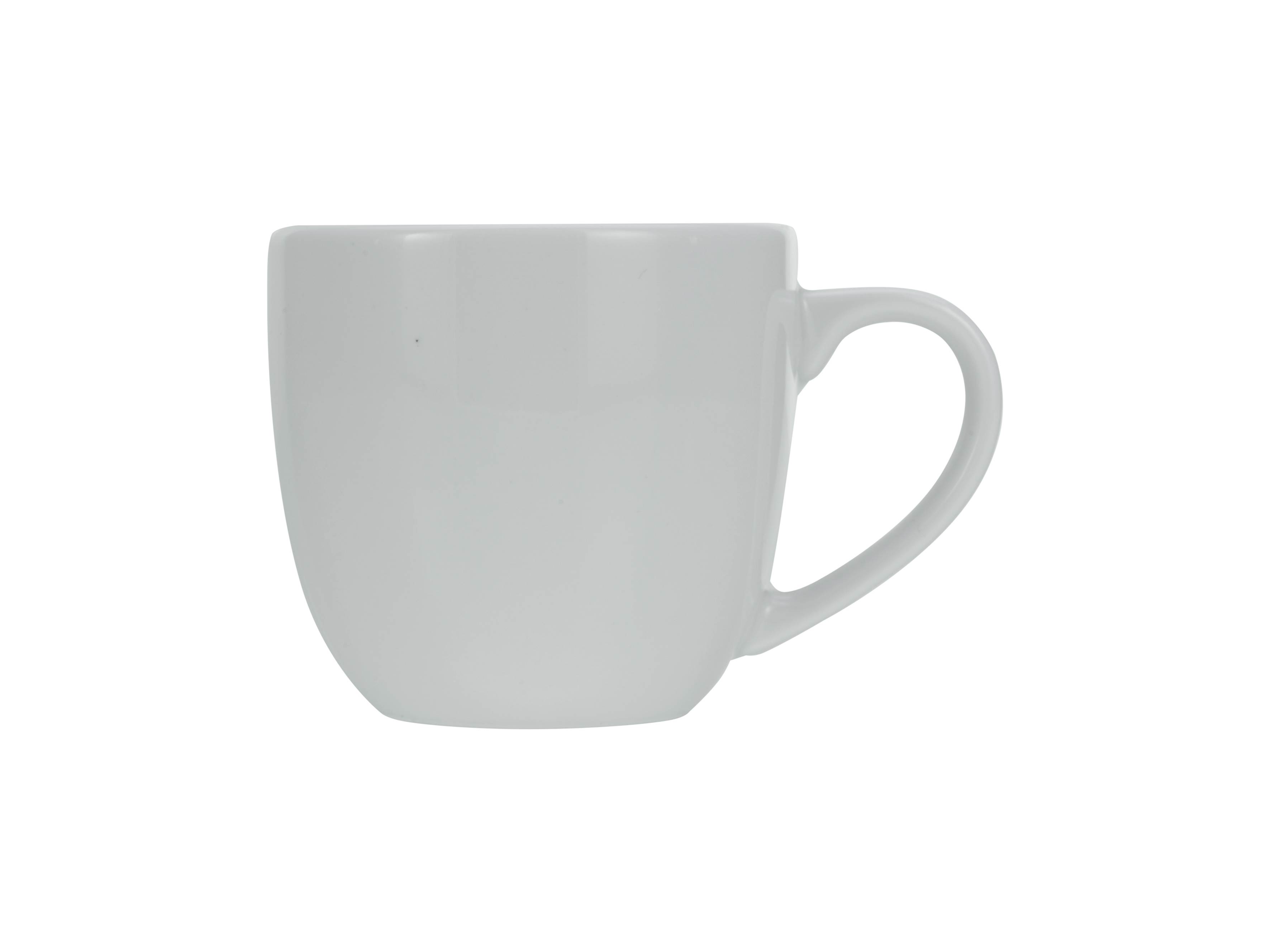 Frühstücktasse BISTROT Weiss B11,5/H9/D11,5cm