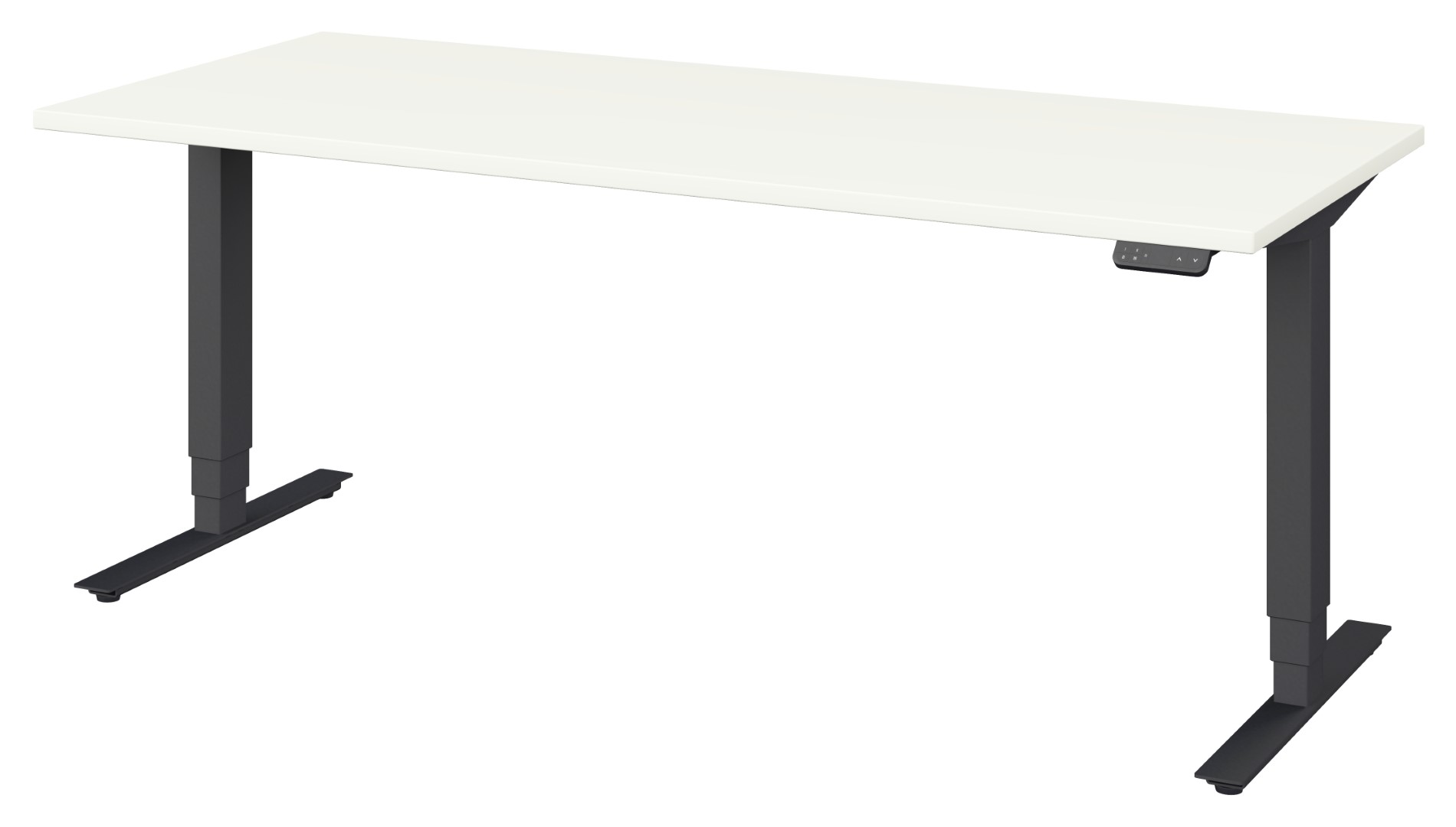 Scrivania Techno in legno bianco