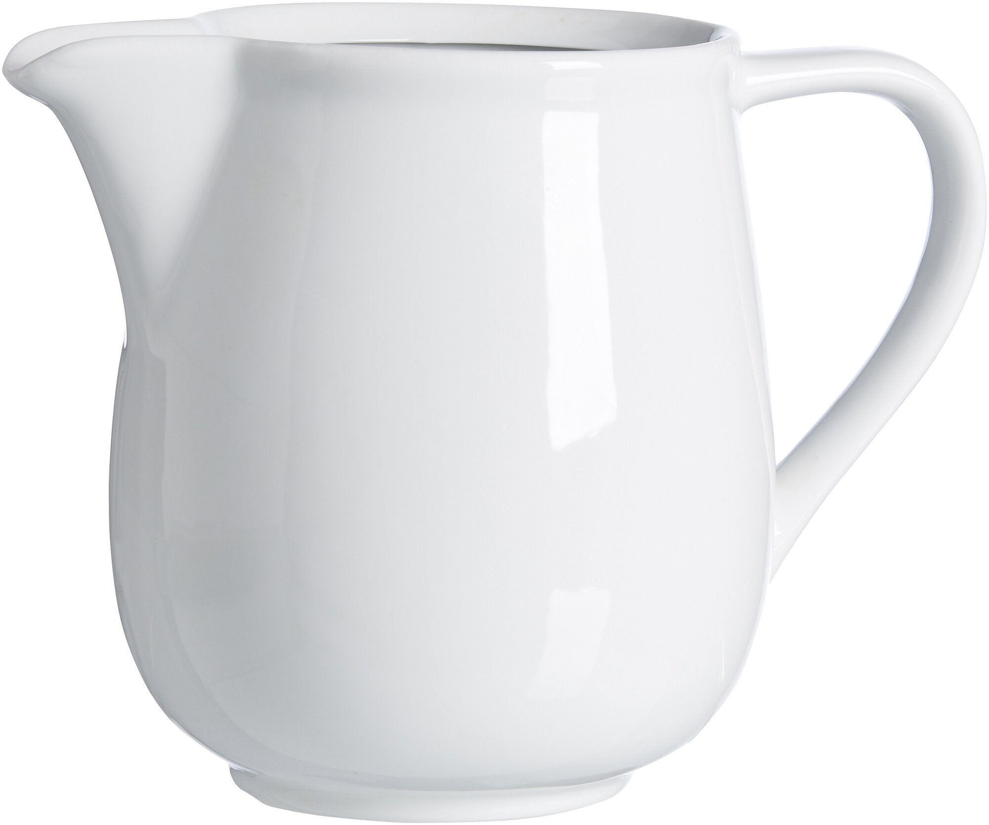 Milchkrug STANDARD Weiß Porzellan
