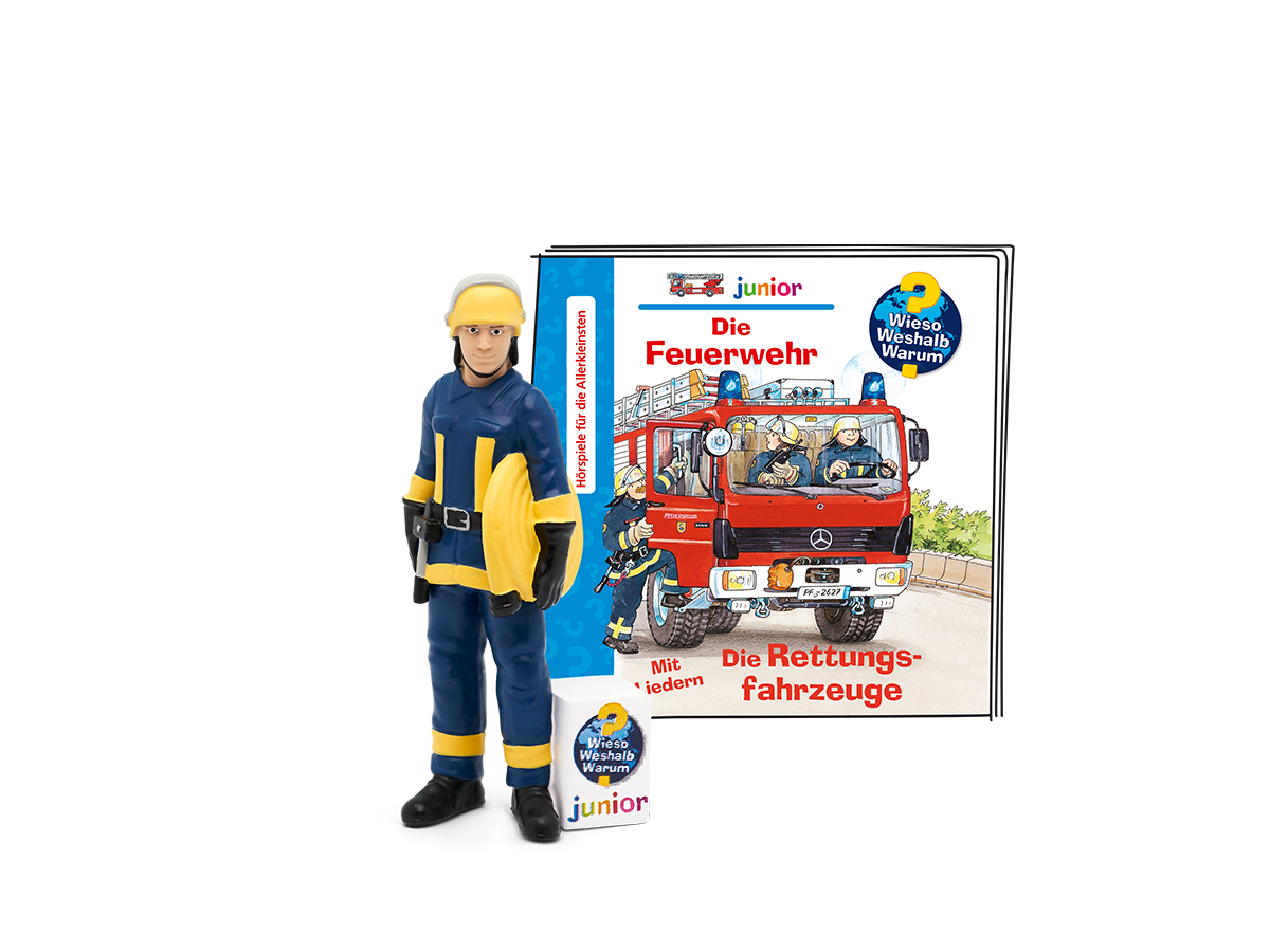 Perché Perché Perché Perché Junior - I vigili del fuoco/mezzi di soccorso CONTENUTO TONIE