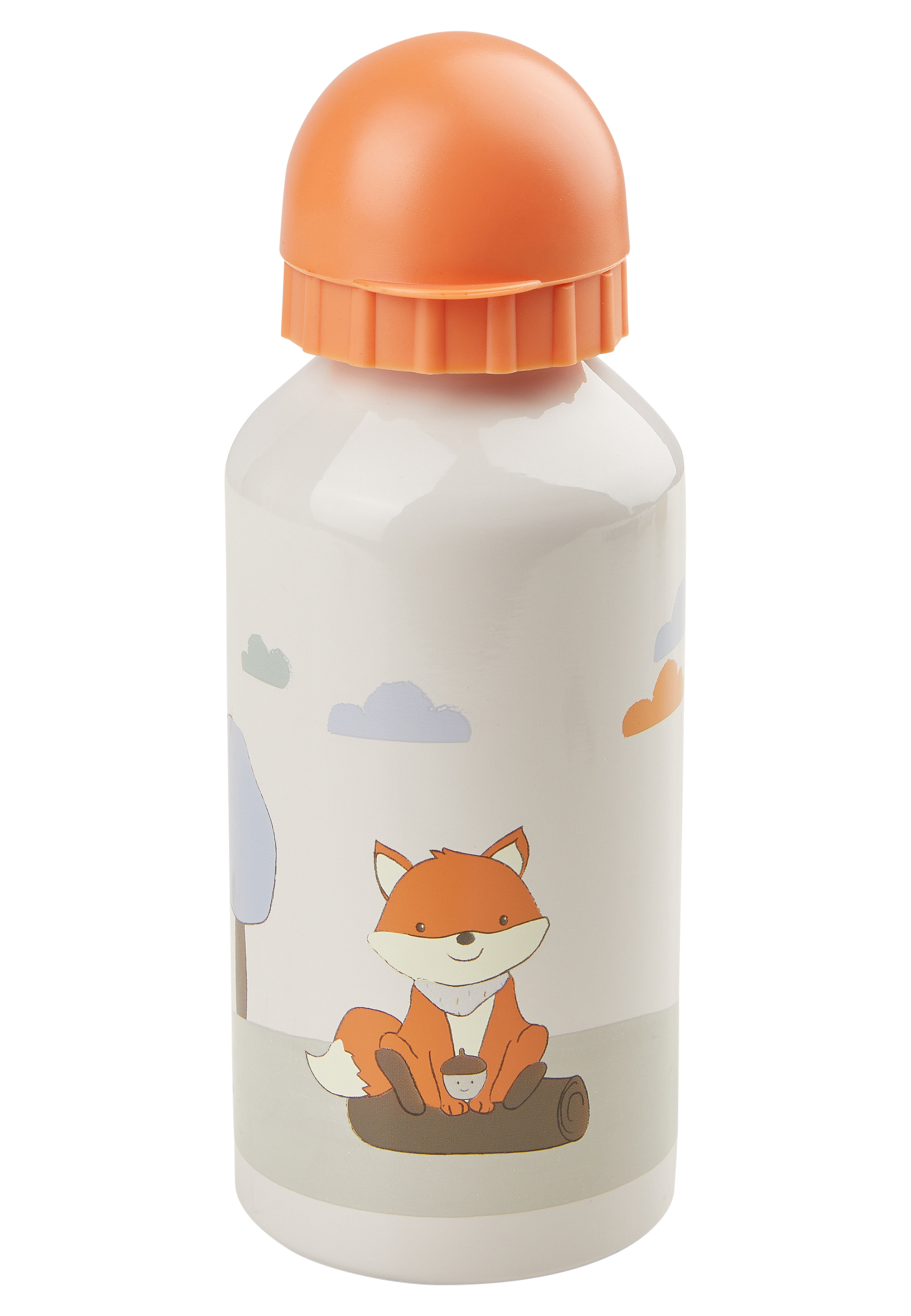 Bottiglia Filou in plastica alluminio grigio chiaro