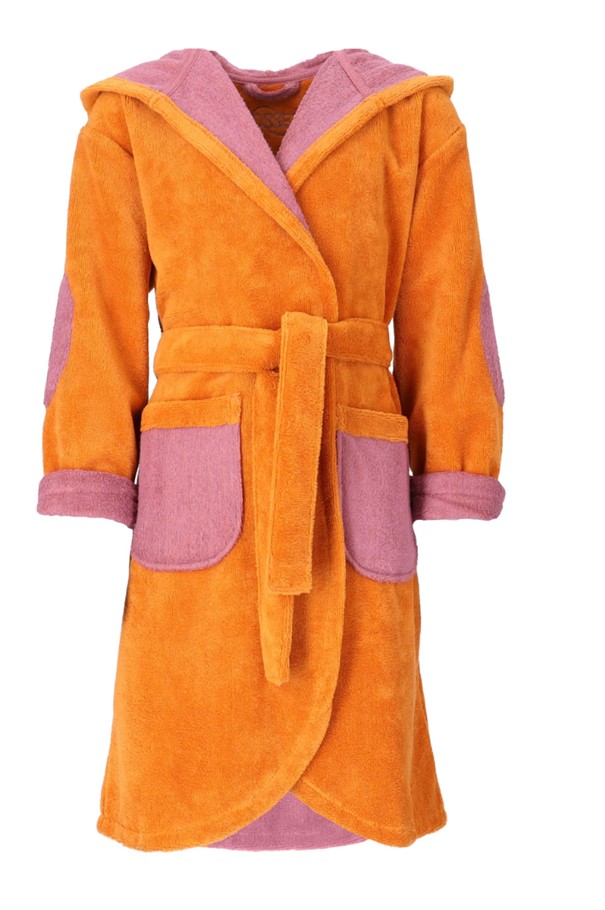 Cappotto per bambini MOMO in spugna arancione