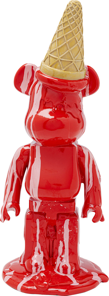 Deko Figur GELATOBEAR rot