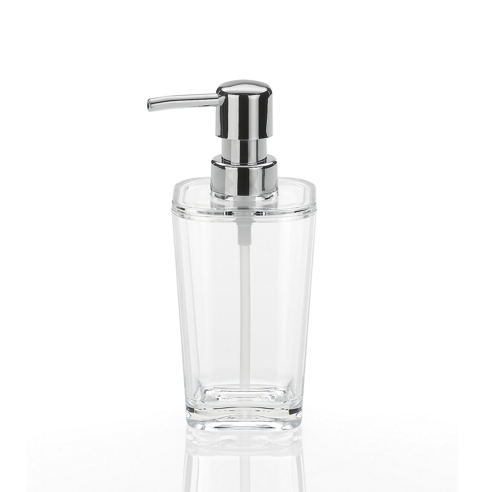 Seifenspender Kristall transparent PS-Kunststoff
