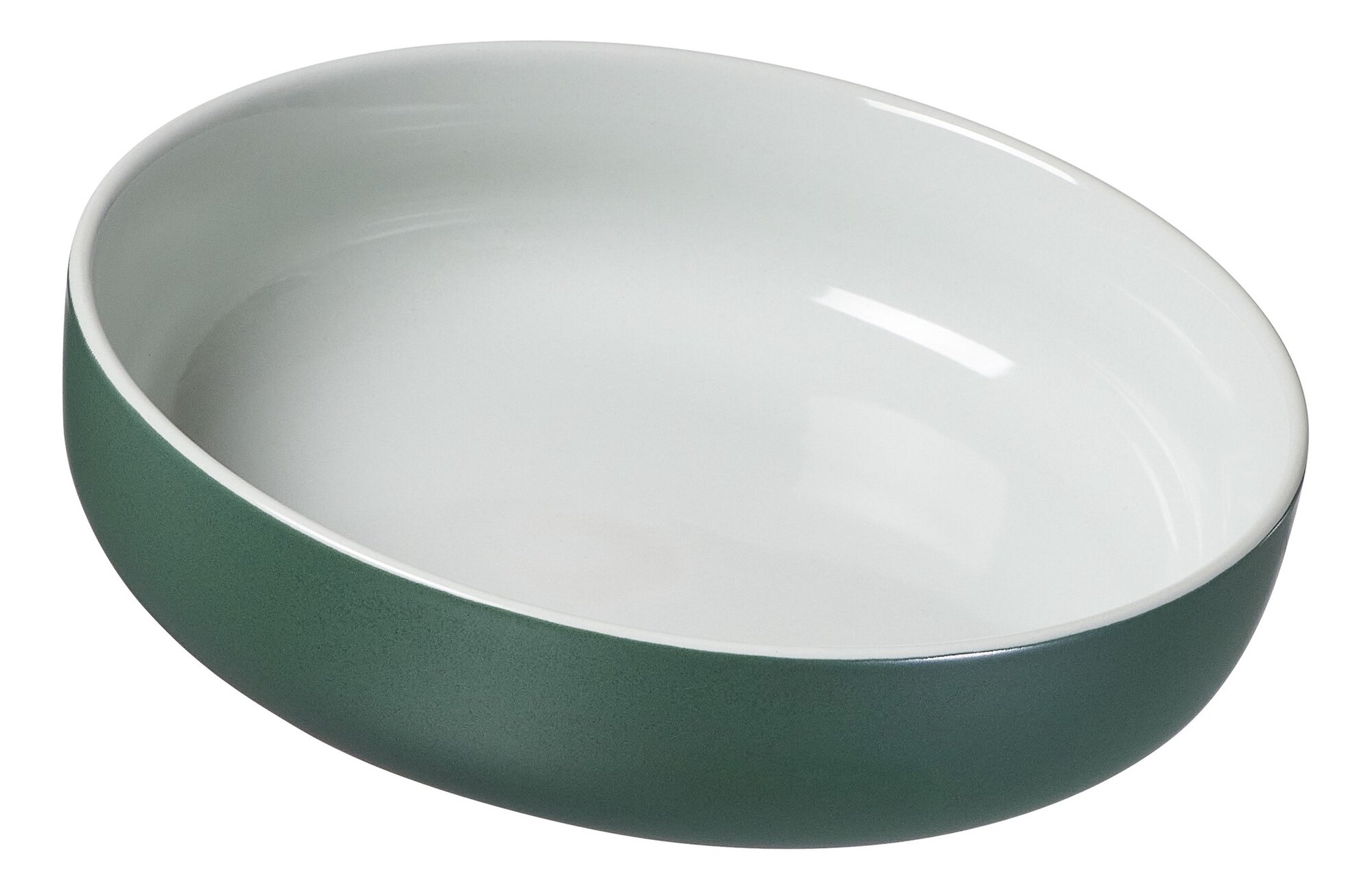 Schale STANDARD Grün Steinzeug