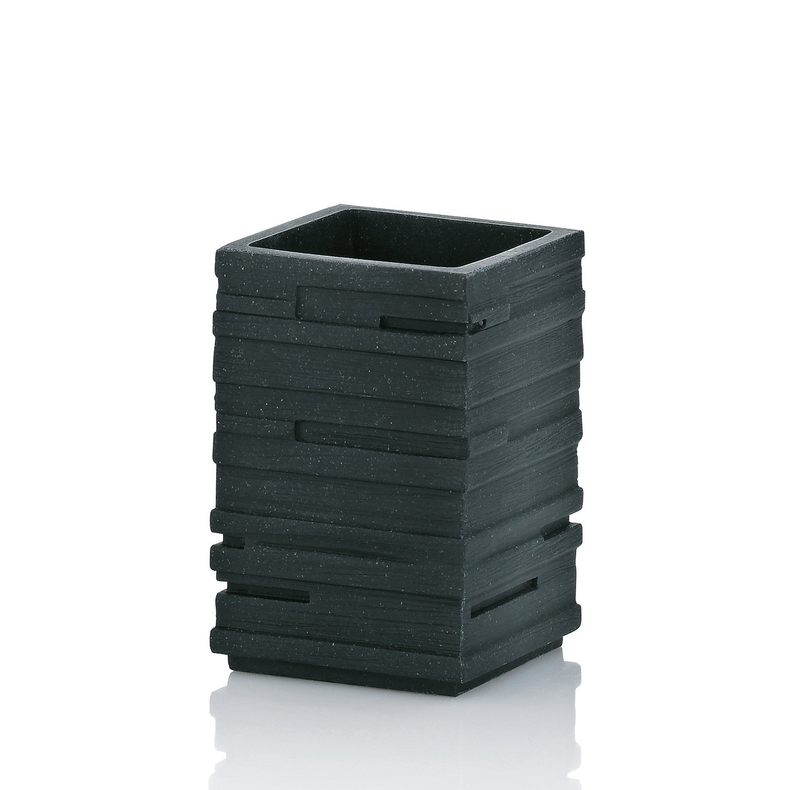 Becher Posidon schwarz Polyresin