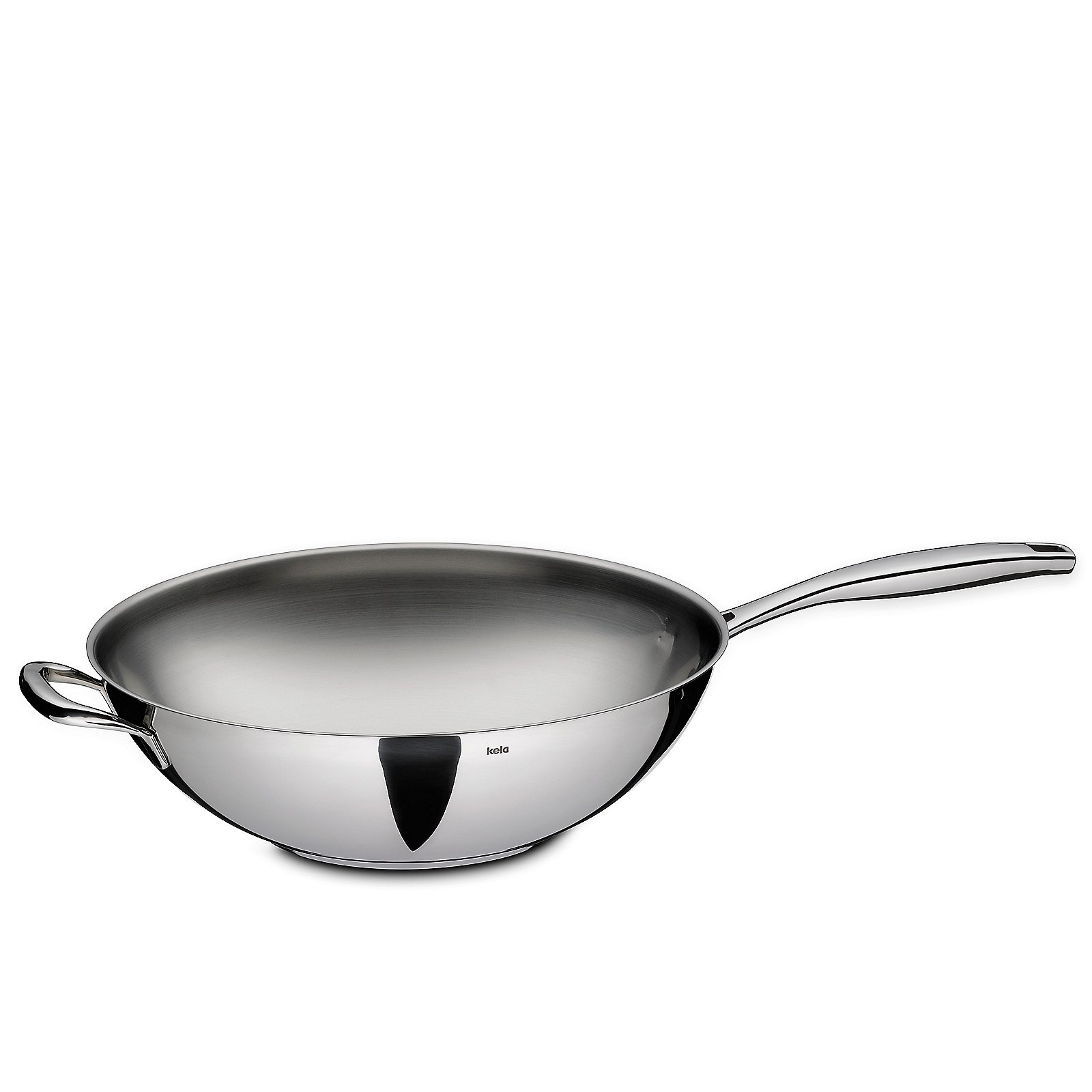 Wok Flavoria silber glänzend Edelstahl 18|10
