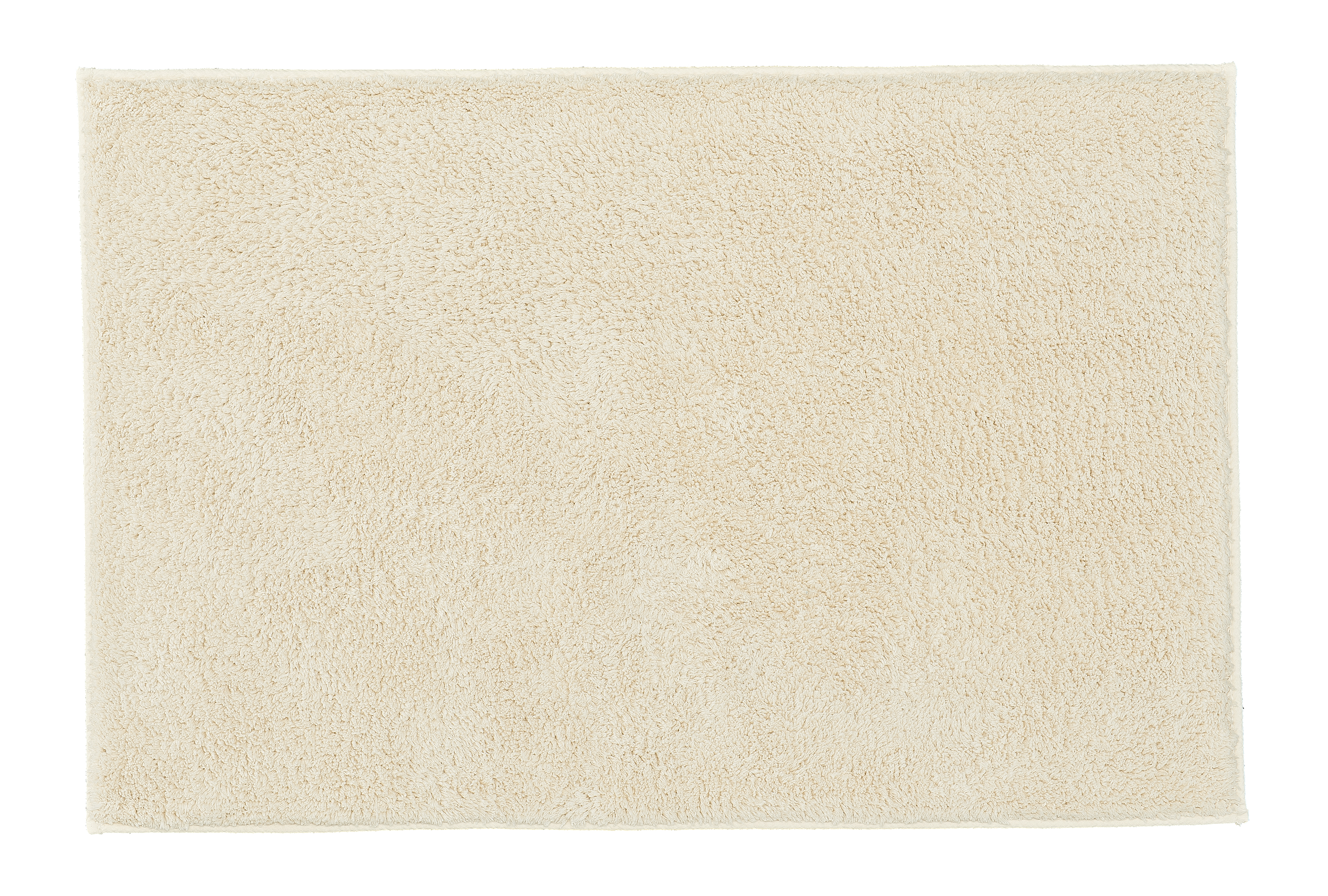 Tappeto da bagno in cotone beige Kansas
