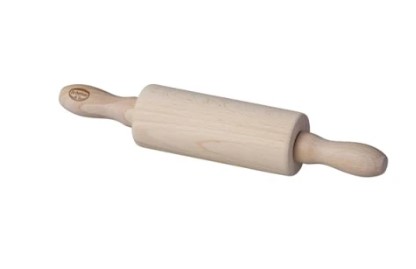 Mini-Teigrolle Fair Dr Oetker braun Buchenholz