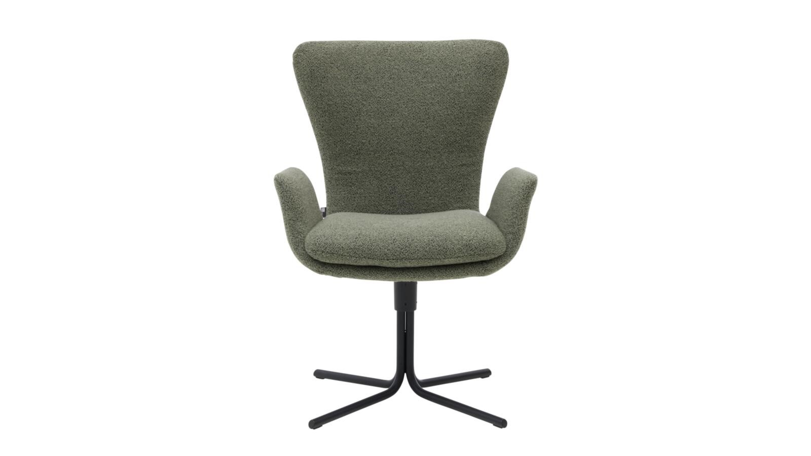 Poltrona Interliving 5121 tessuto verde