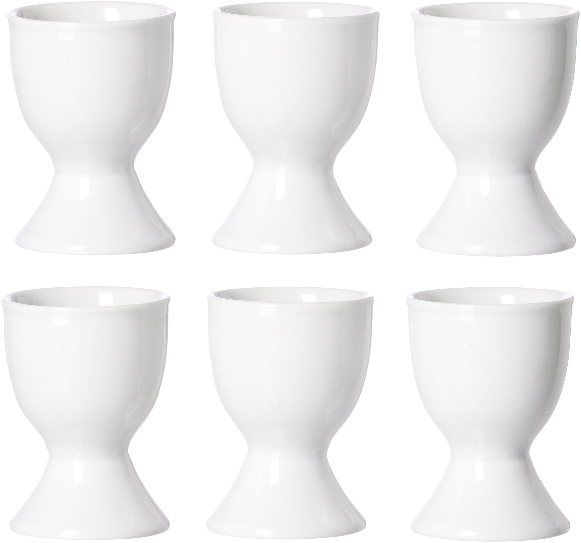 Eierbecher STANDARD Weiß Porzellan