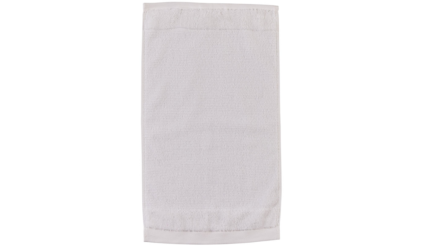 Gästehandtuch INTERLIVING 9108 Weiß Stoff