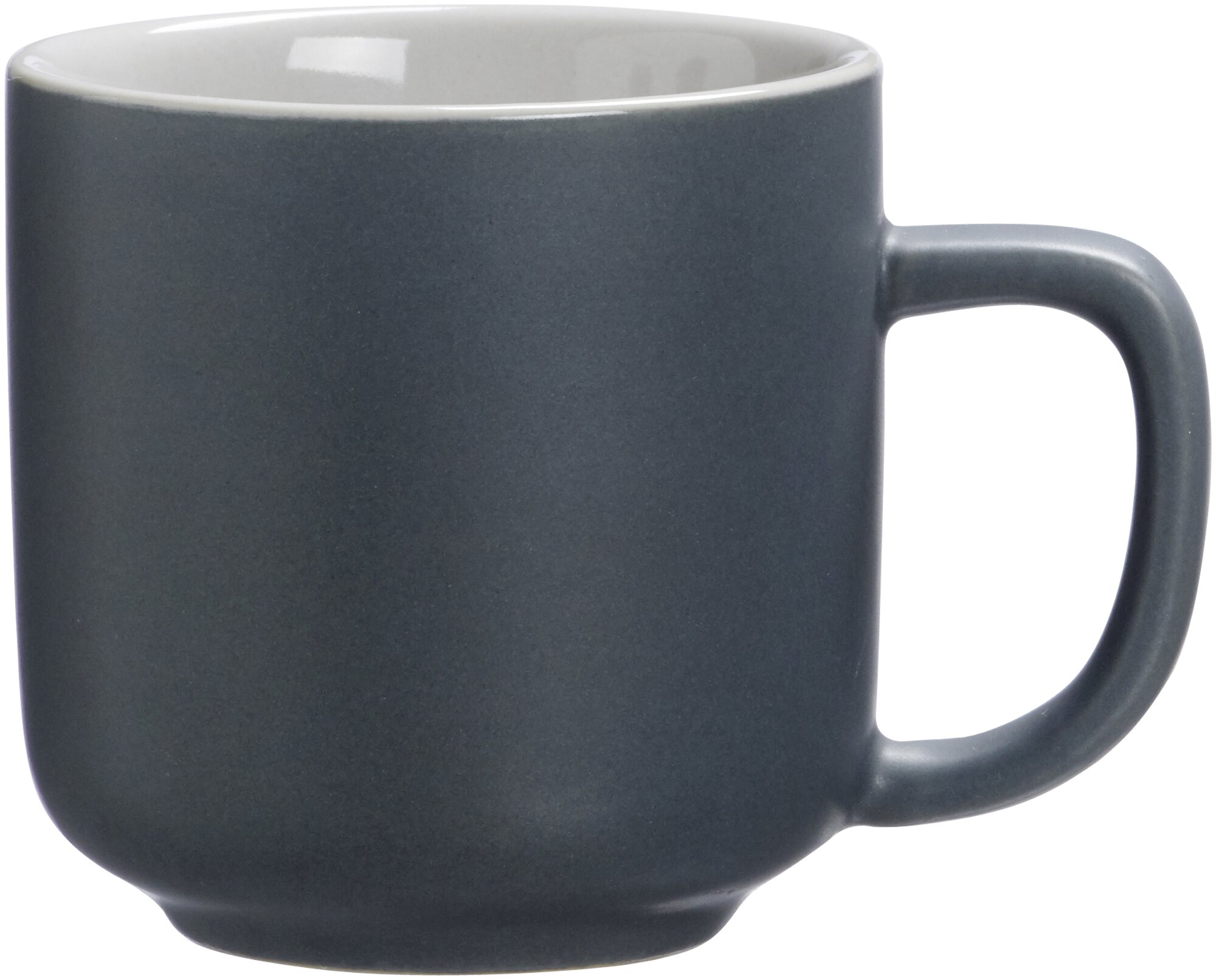 Espresso-Obertasse STANDARD Grau Steinzeug