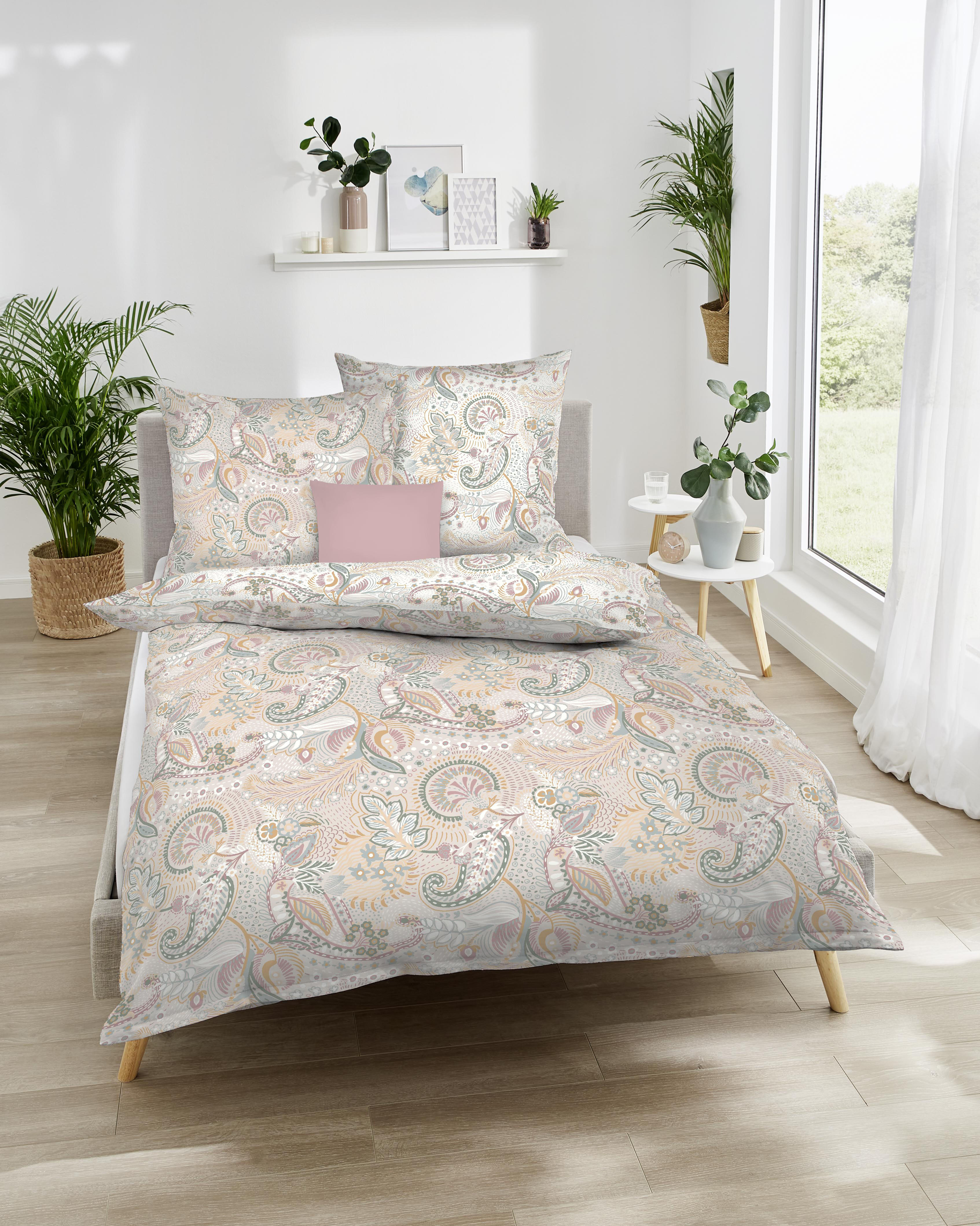 Bettwäsche Dream braun Baumwolle