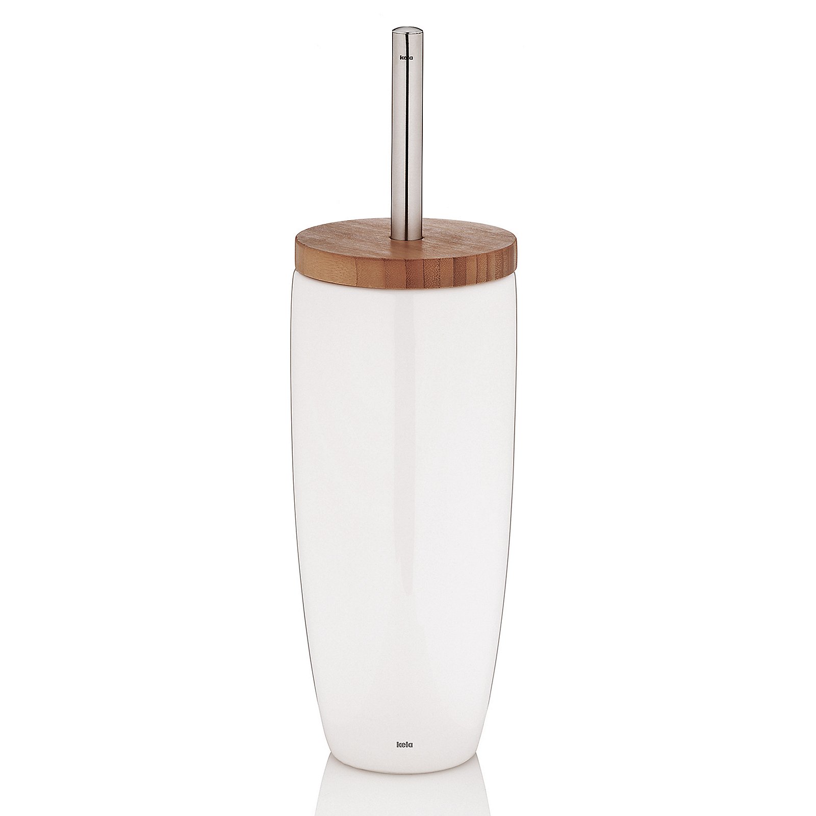 Set da toilette Natura in ceramica bianca