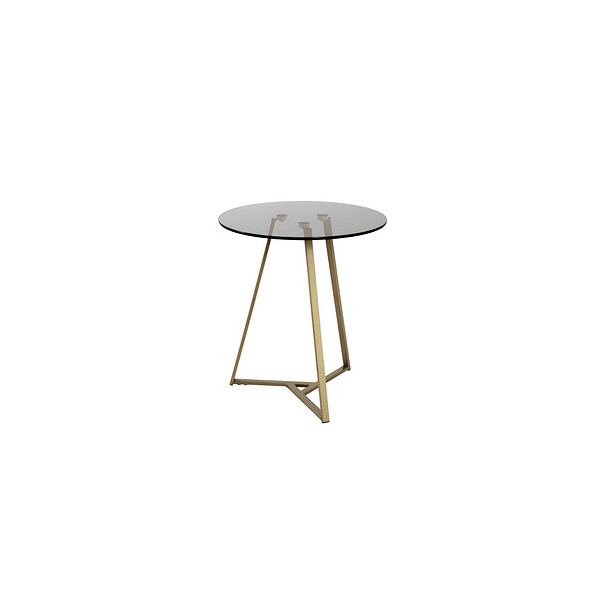 Beistelltisch Cindy gold grau