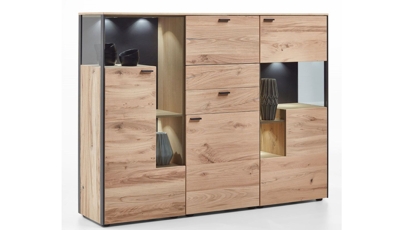 Highboard Andra Eiche