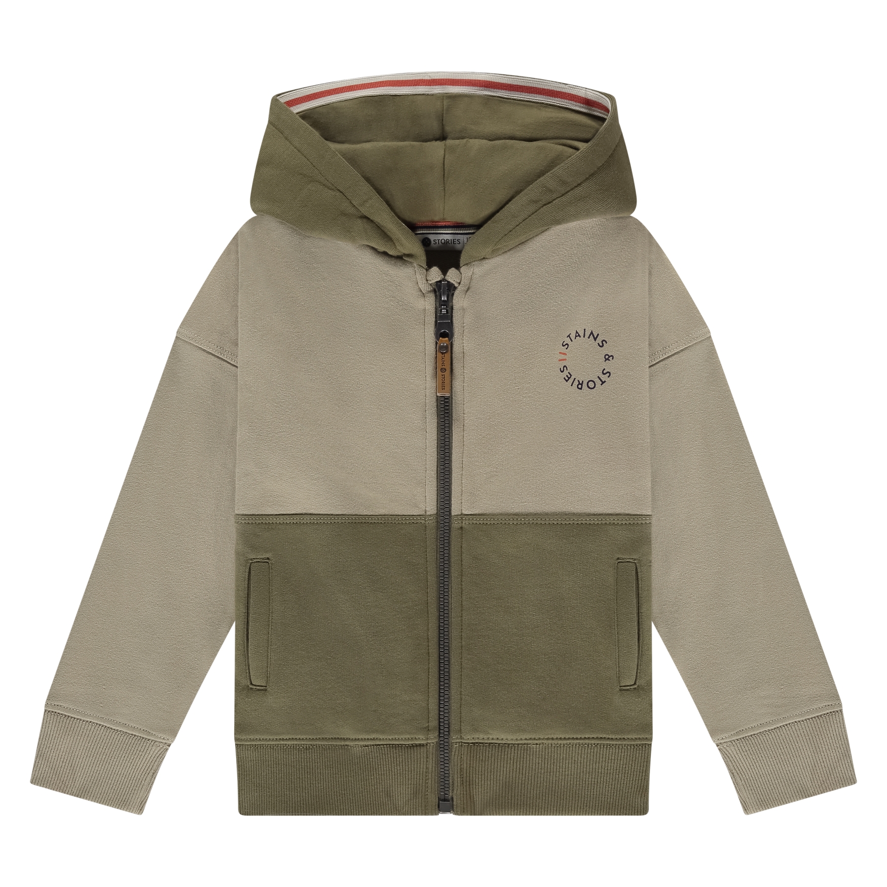 Giacca cardigan Boys Babyface verde cotone