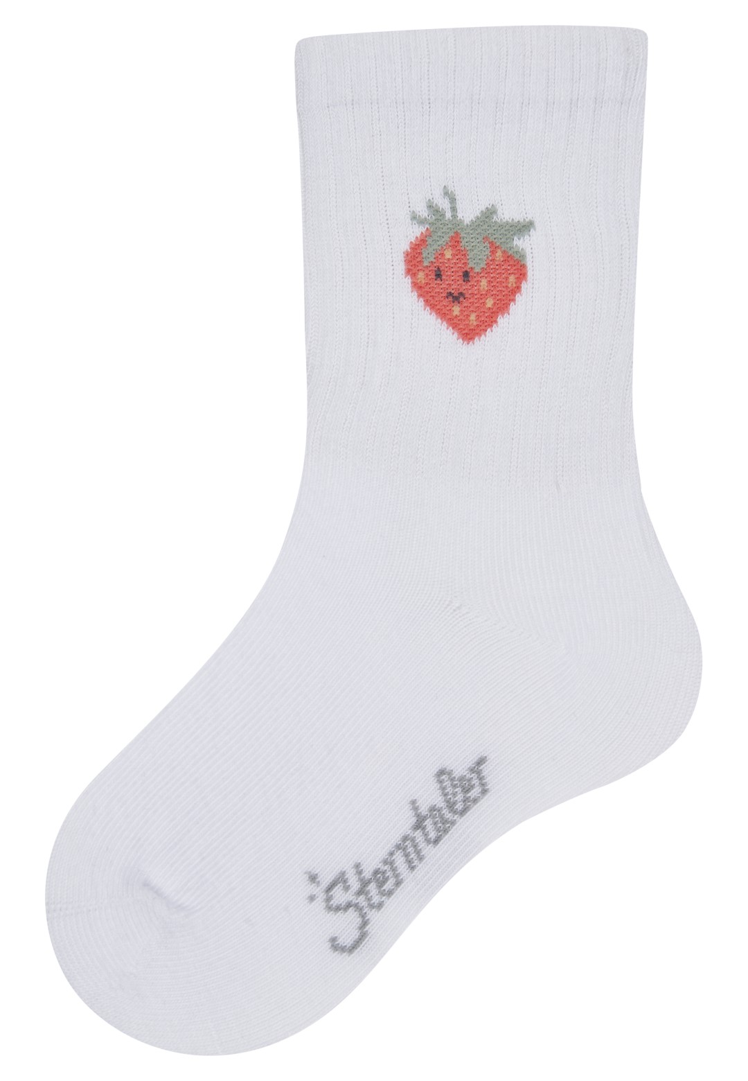 Socken Sterntaler Erdbeere weiß Baumwolle Polyamid Elasthan