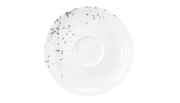 Espressountertasse LIBERTY schwarz grau