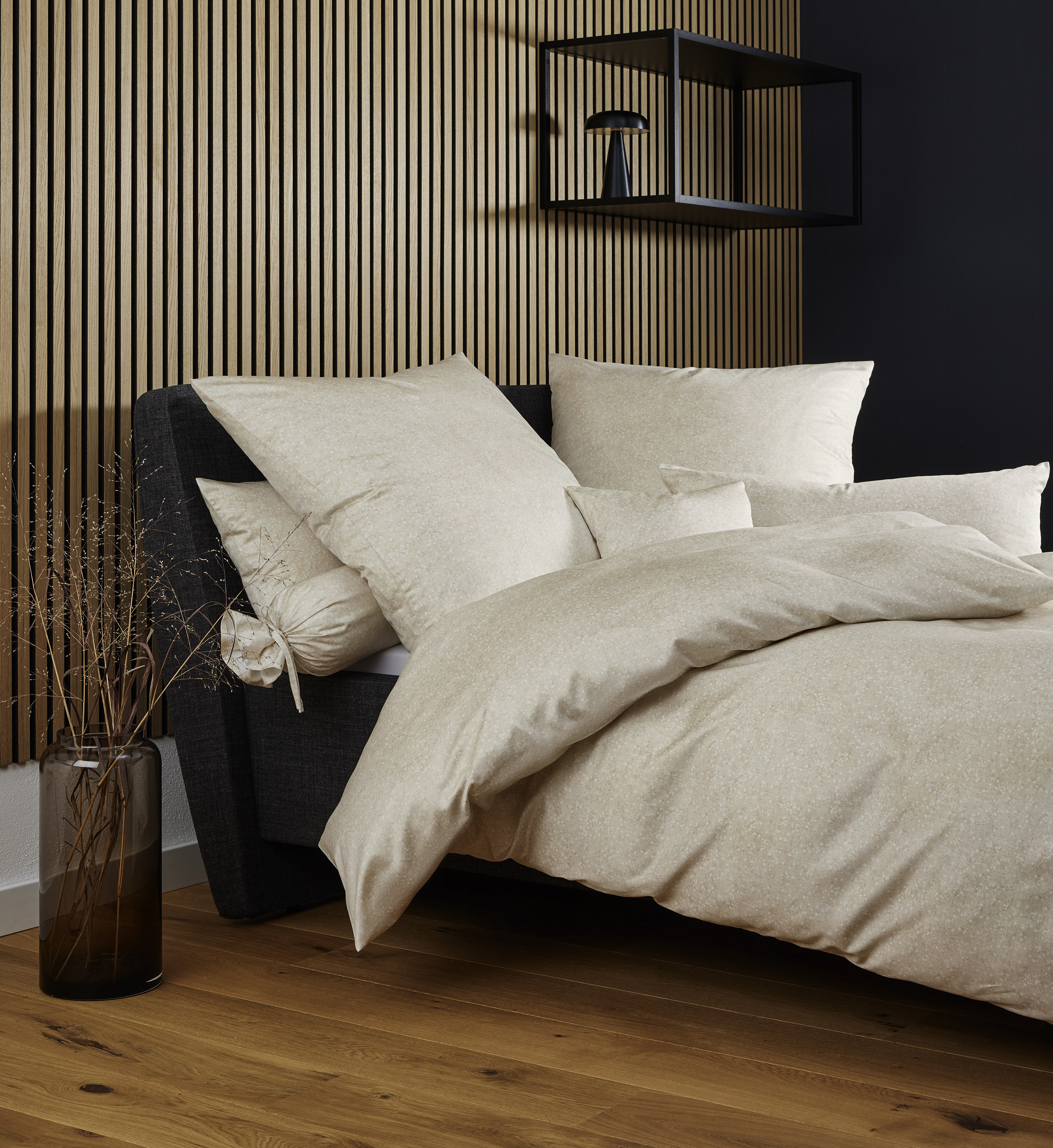 Bettwäsche MILANO beige texttil
