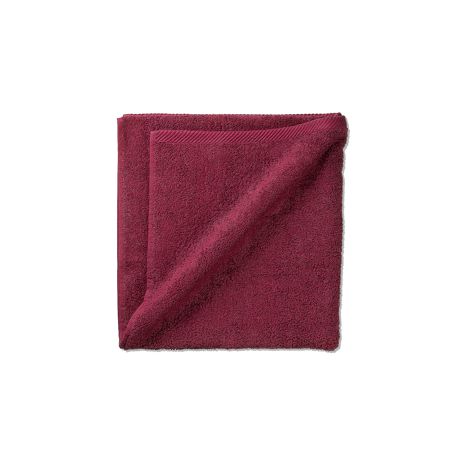 Duschtuch Ladessa himbeerrot 100% Baumwolle
