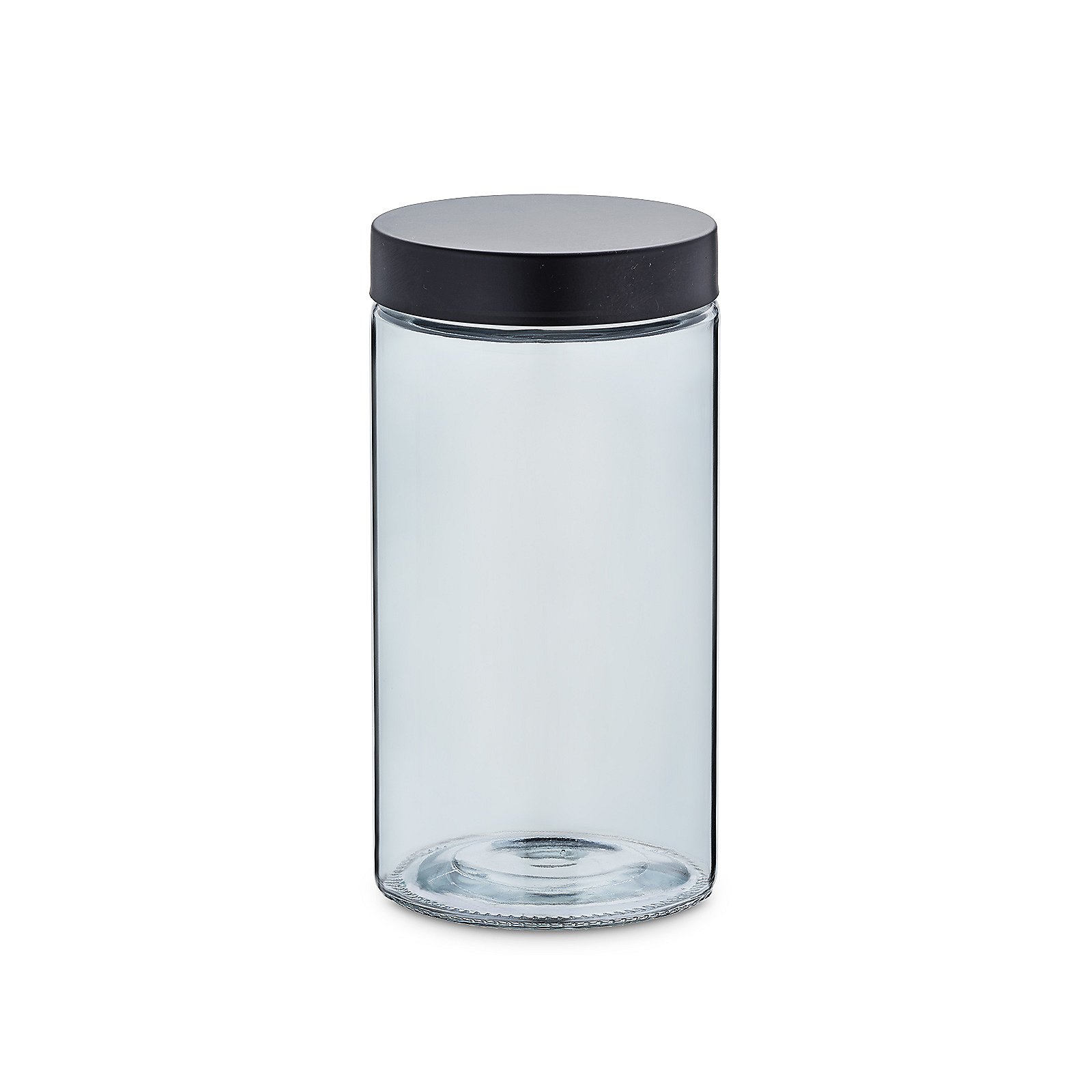 Vaso portaoggetti Bera in vetro grigio chiaro