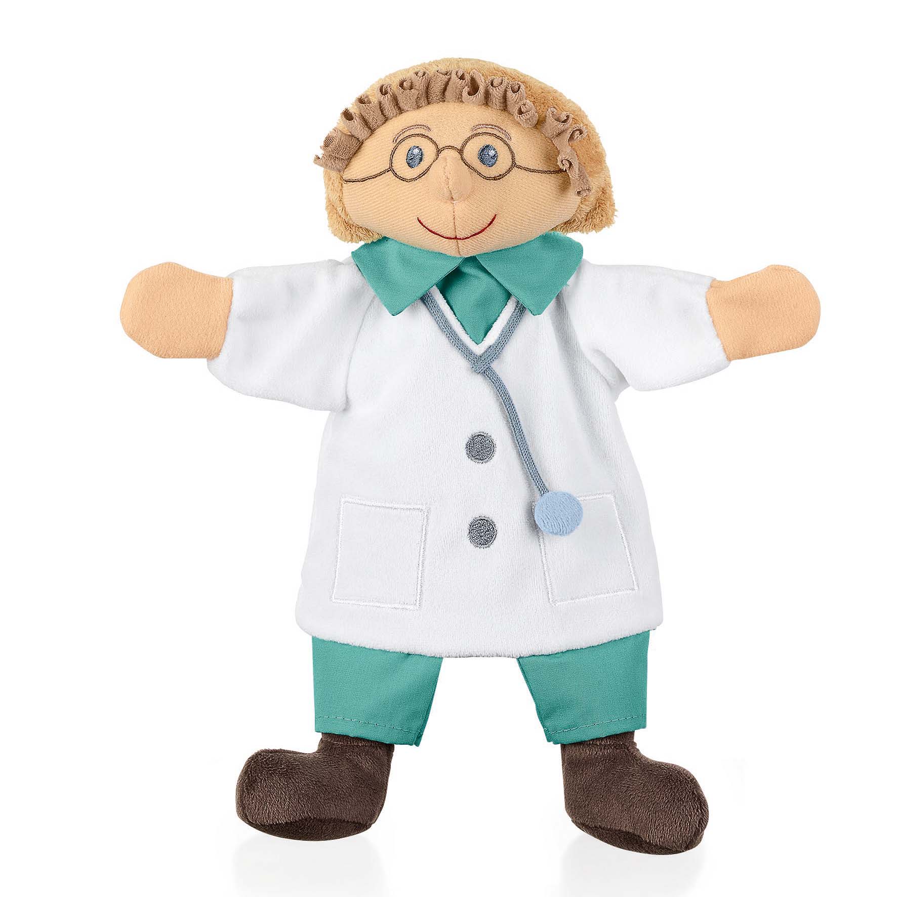 Handpuppe Arzt original Unisex