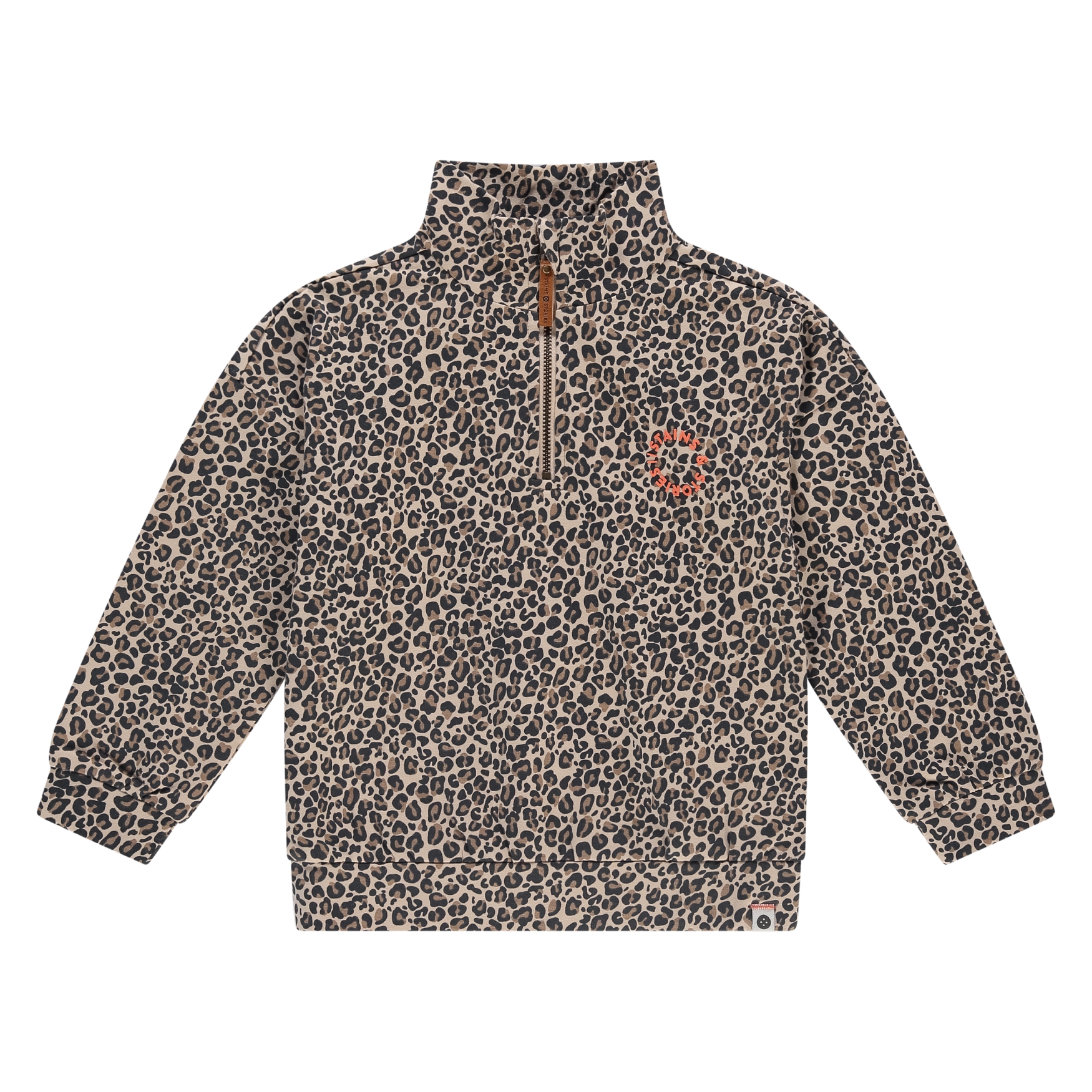 Felpe Girls Stains and Stories beige cotone elastan