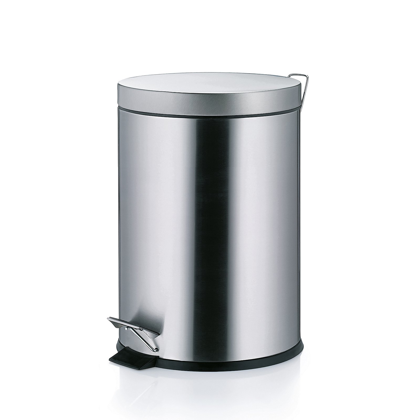 Kosmetikeimer Torre silber matt Edelstahl