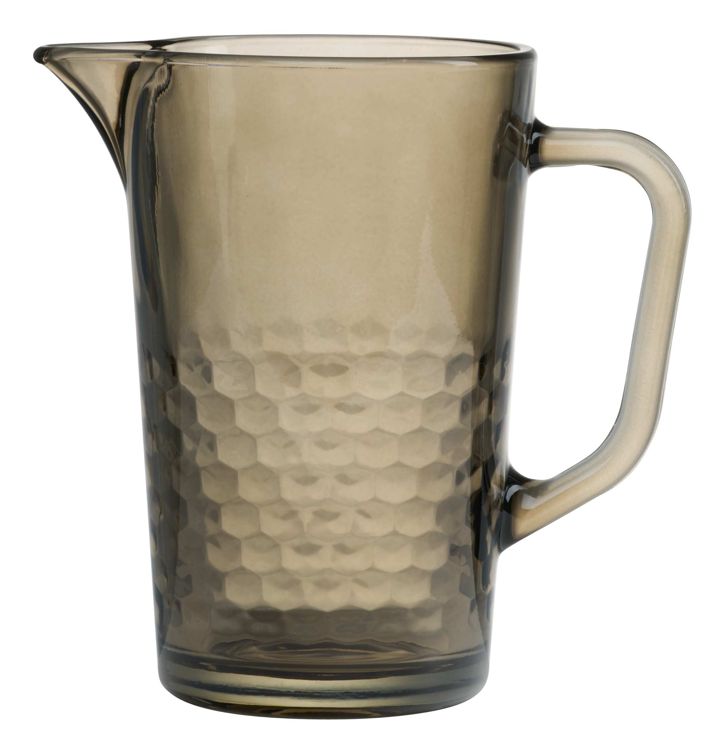 Krug Favo grau Glas