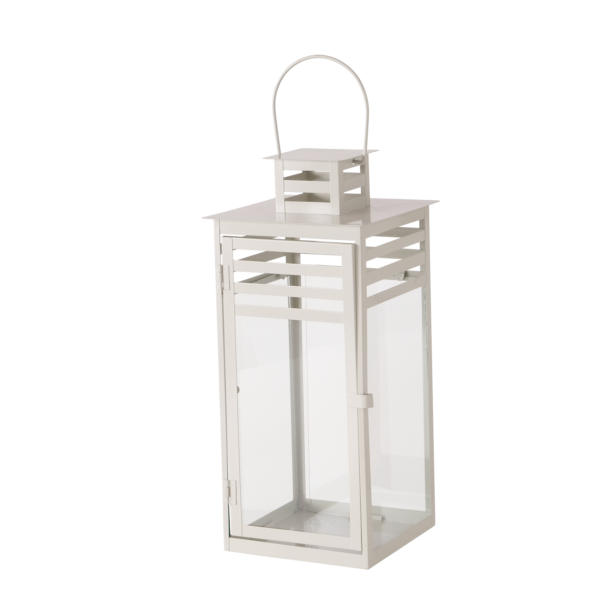Dekolaterne Maribo grau Eisen Glas