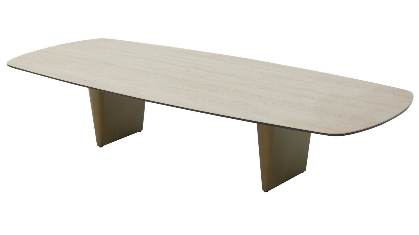 Couchtisch Interliving 6227 traventin Keramik Stahl