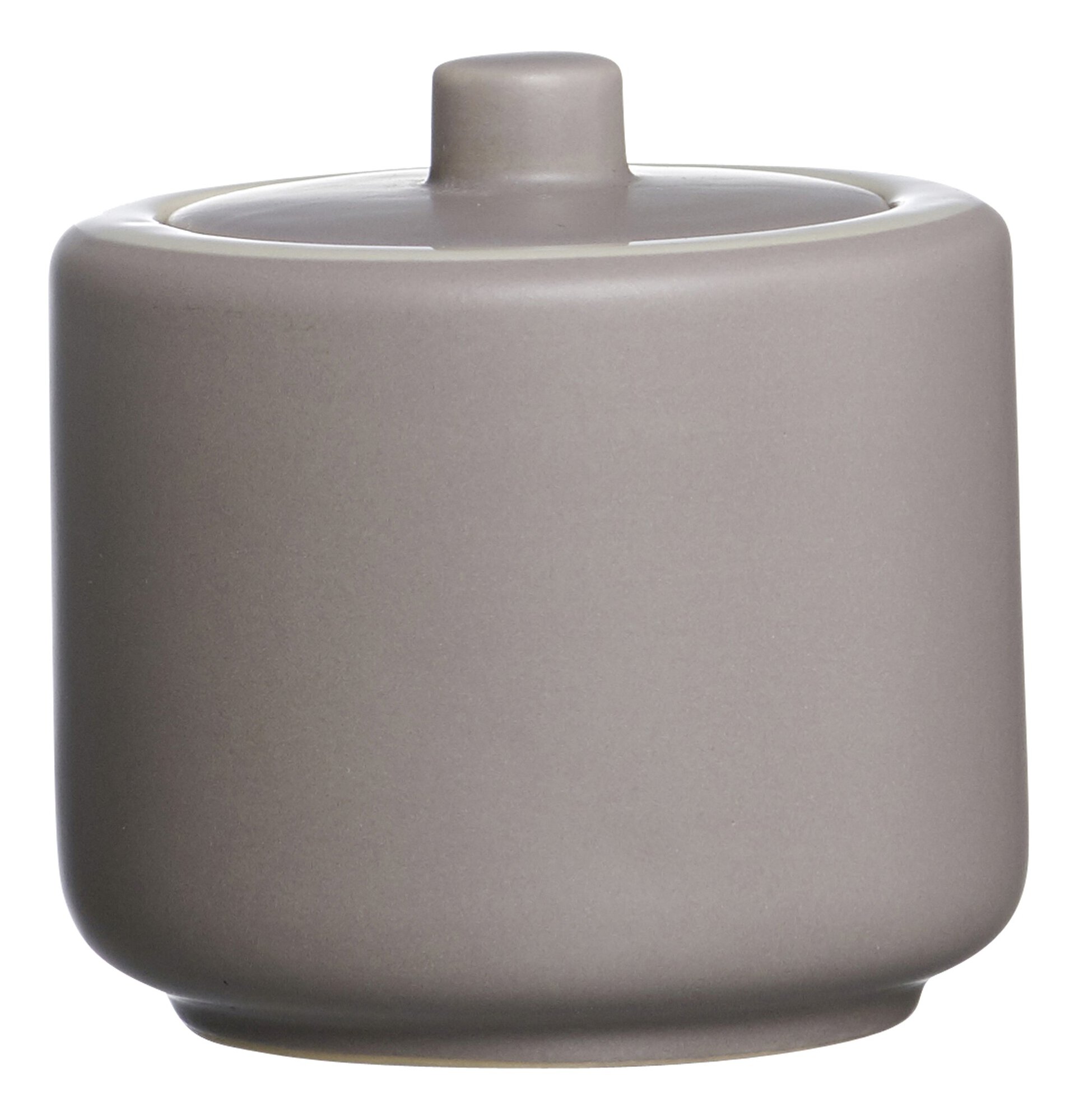 Zuckerdose STANDARD Braun Steinzeug