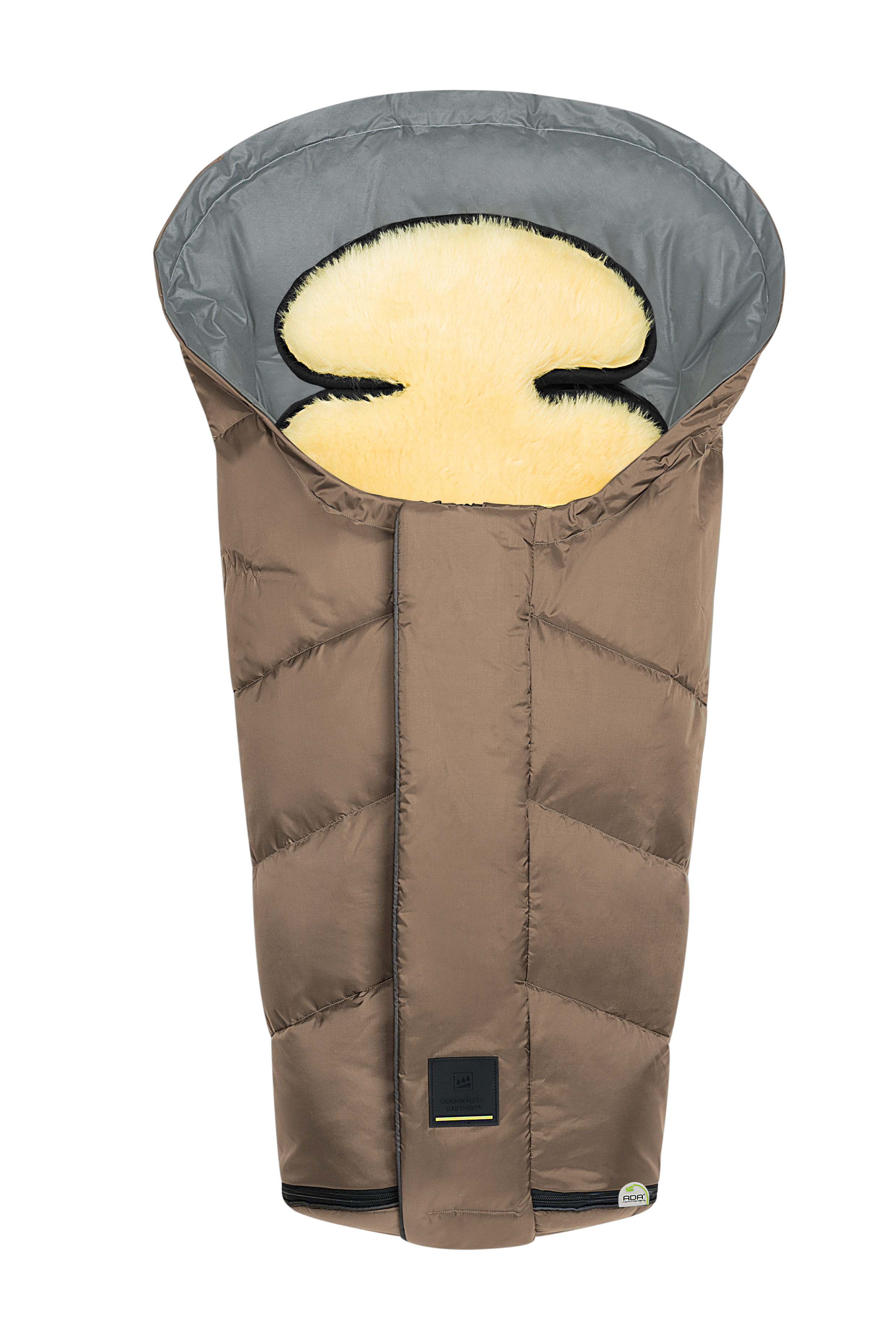 Fußsack Lammy® Lux desert sand Stoff