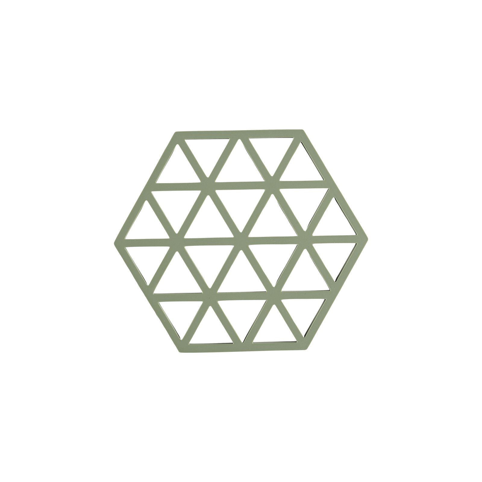 Untersetzer Triangles grün Silikon