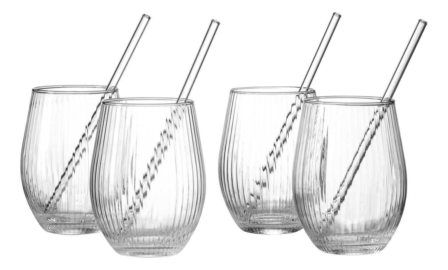 Partyset Spritz 8-tlg. transparent Glas