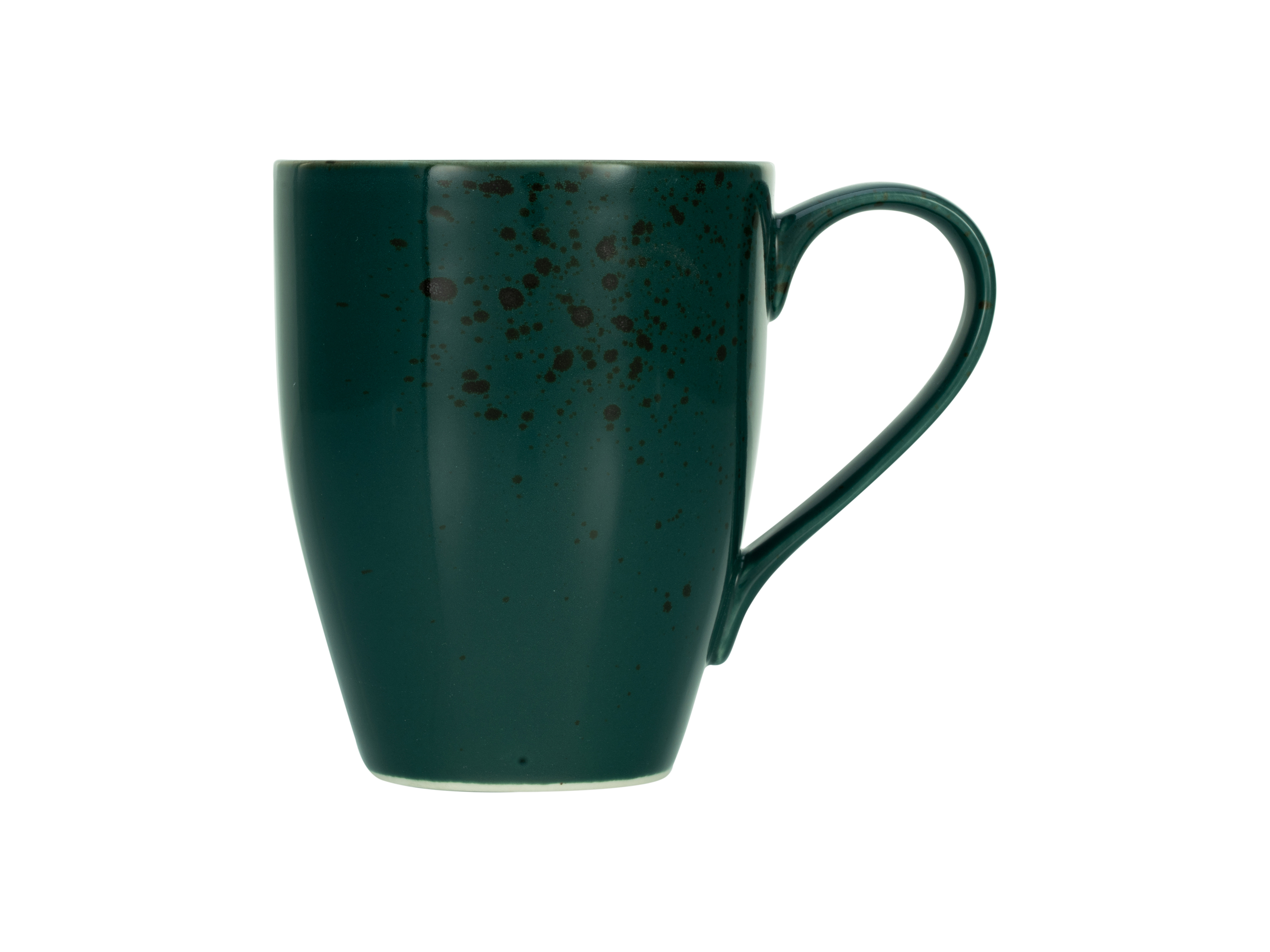 Kaffeebecher NATURE COLLECTION Dunkelgrün B8,5/H11/D8,5cm