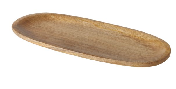 Schale Mangora oval natur Mangoholz